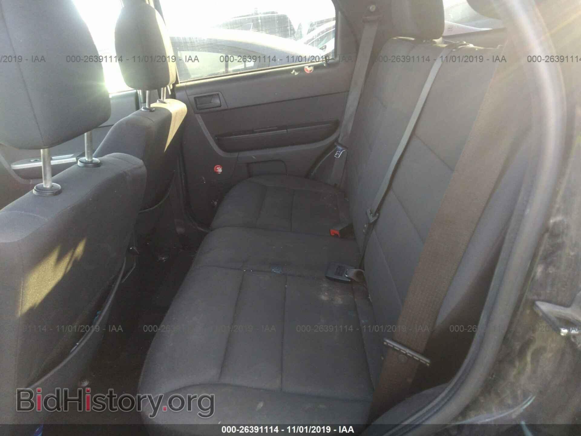 2011 FORD ESCAPE - VIN: 1FMCU0DG3BKB25375 - Фото 8