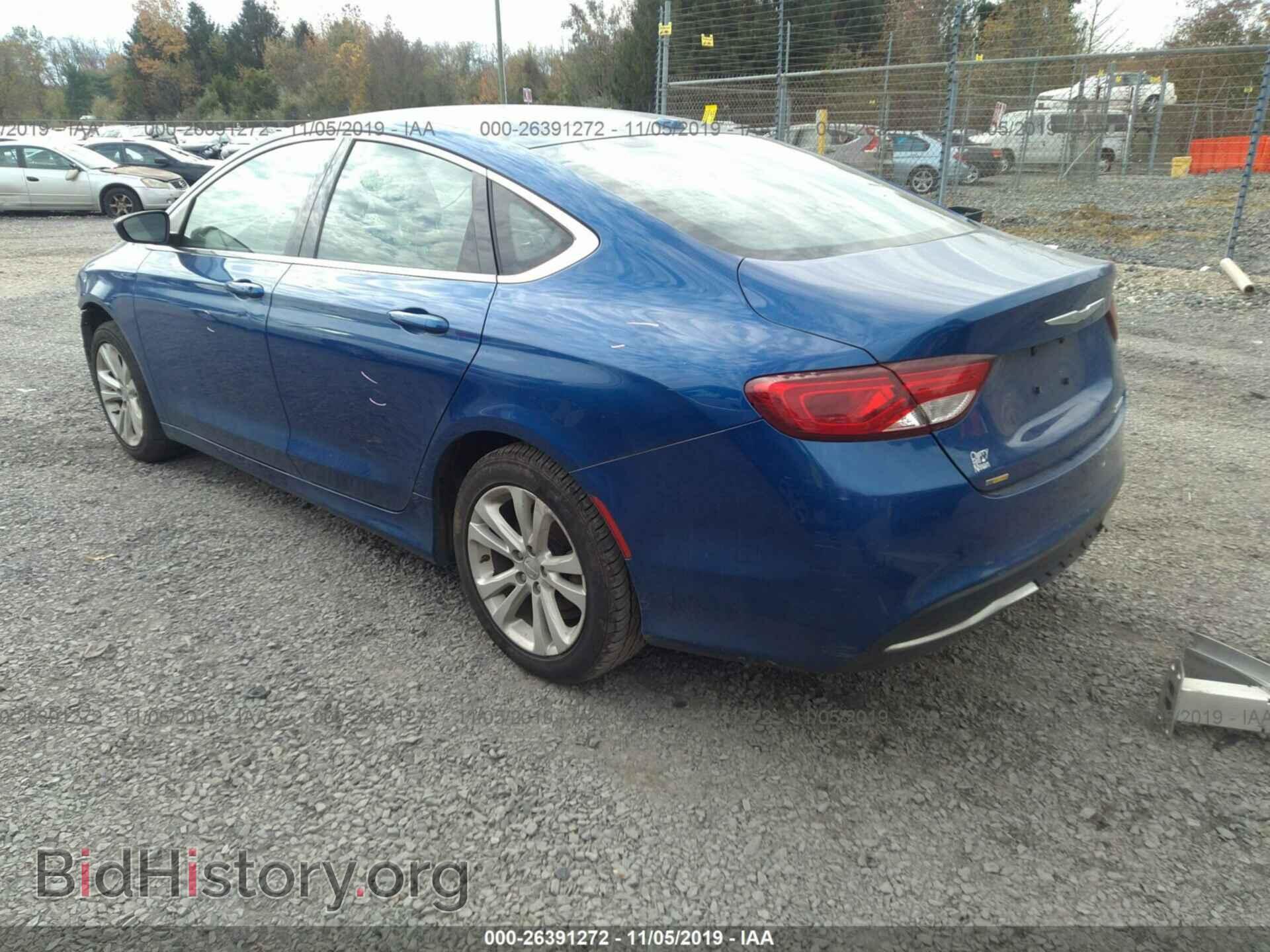 2015 CHRYSLER 200 - VIN: 1C3CCCAB9FN603308 - Фото 3