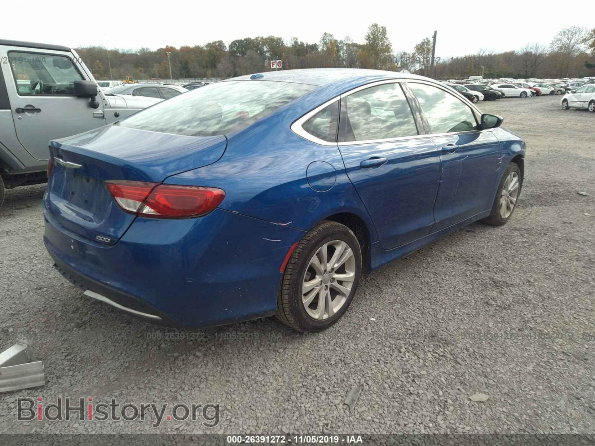 2015 CHRYSLER 200 - VIN: 1C3CCCAB9FN603308 - Фото 4