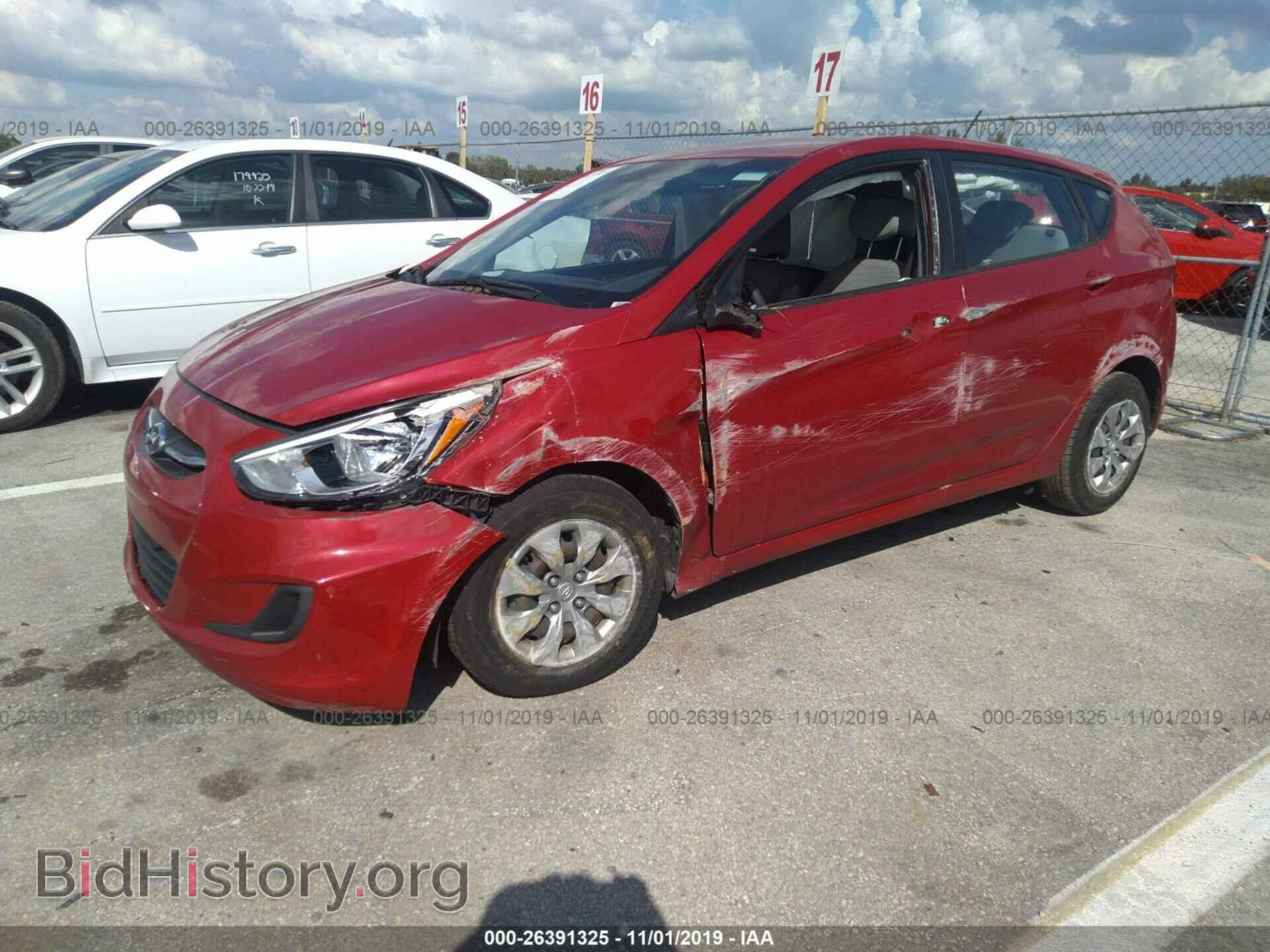 2016 HYUNDAI ACCENT - VIN: KMHCT5AE2GU251208 - Фото 2