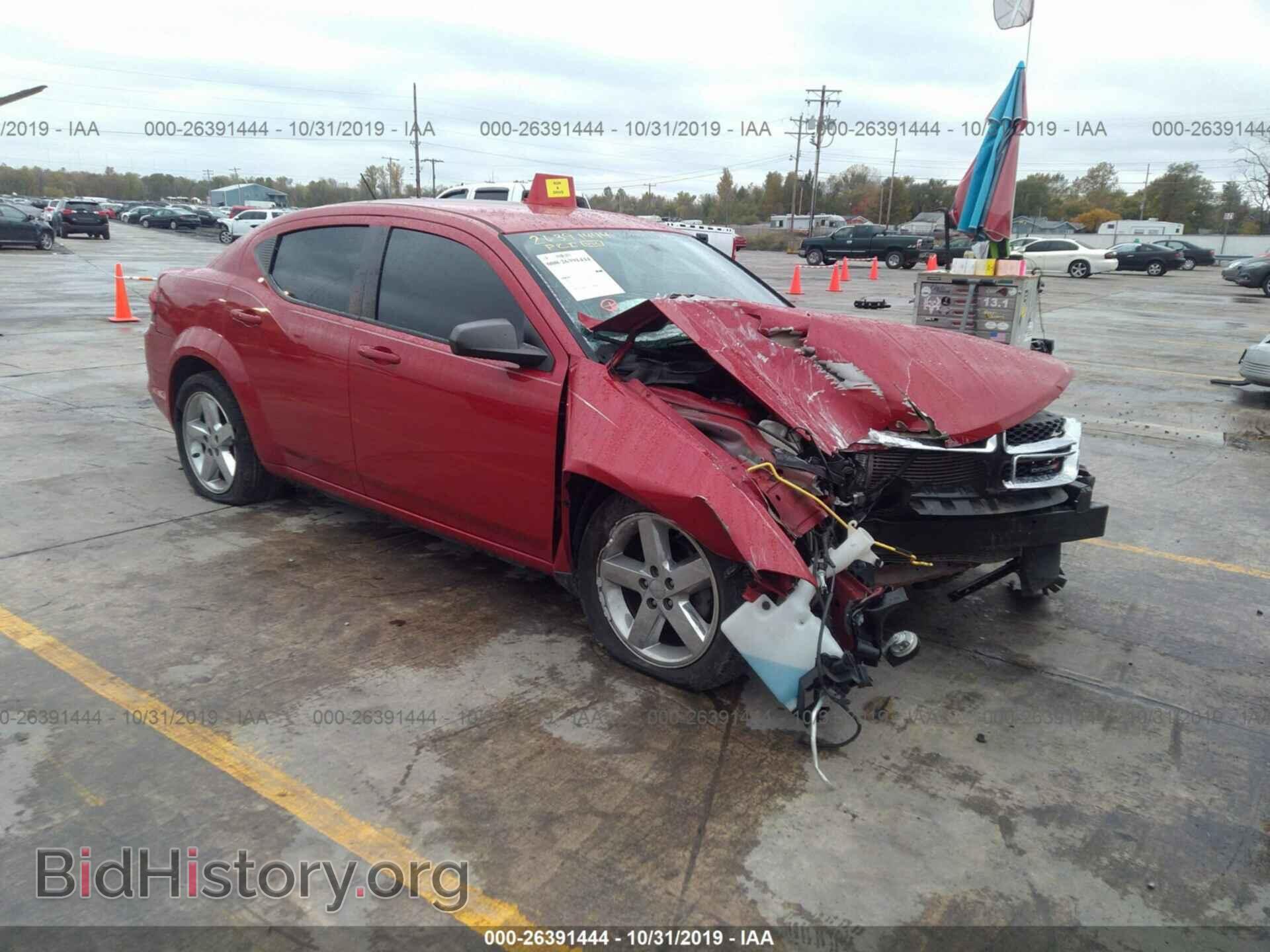 Photo 1C3CDZAB3EN202268 - DODGE AVENGER 2014