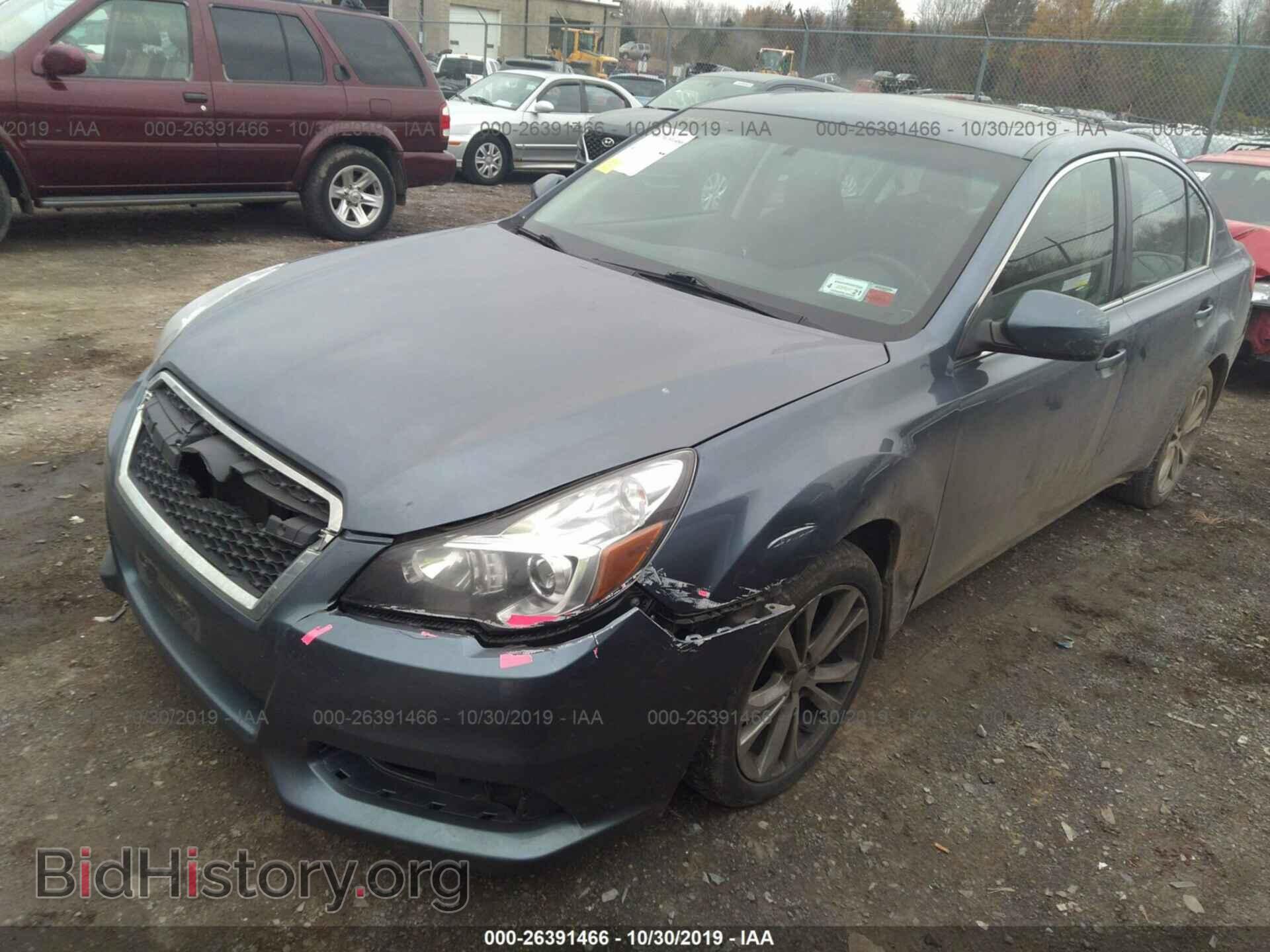 2014 SUBARU LEGACY - VIN: 4S3BMBD6XE3013982 - Фото 2