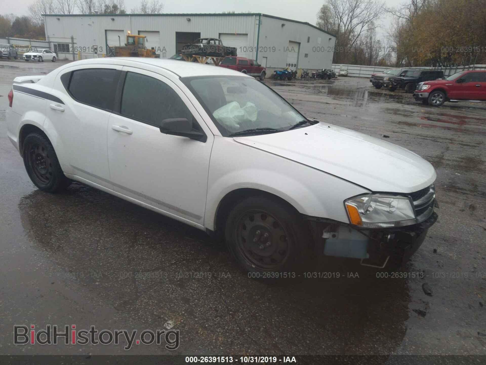 Photo 1C3CDZAB4CN270155 - DODGE AVENGER 2012