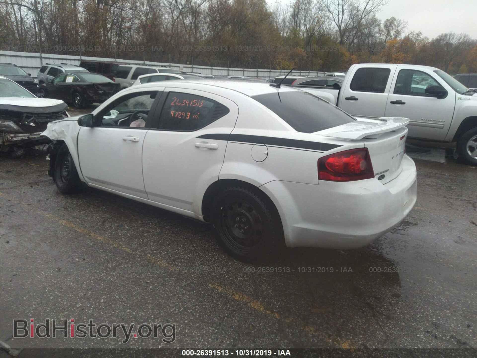 2012 DODGE AVENGER - VIN: 1C3CDZAB4CN270155 - Фото 3