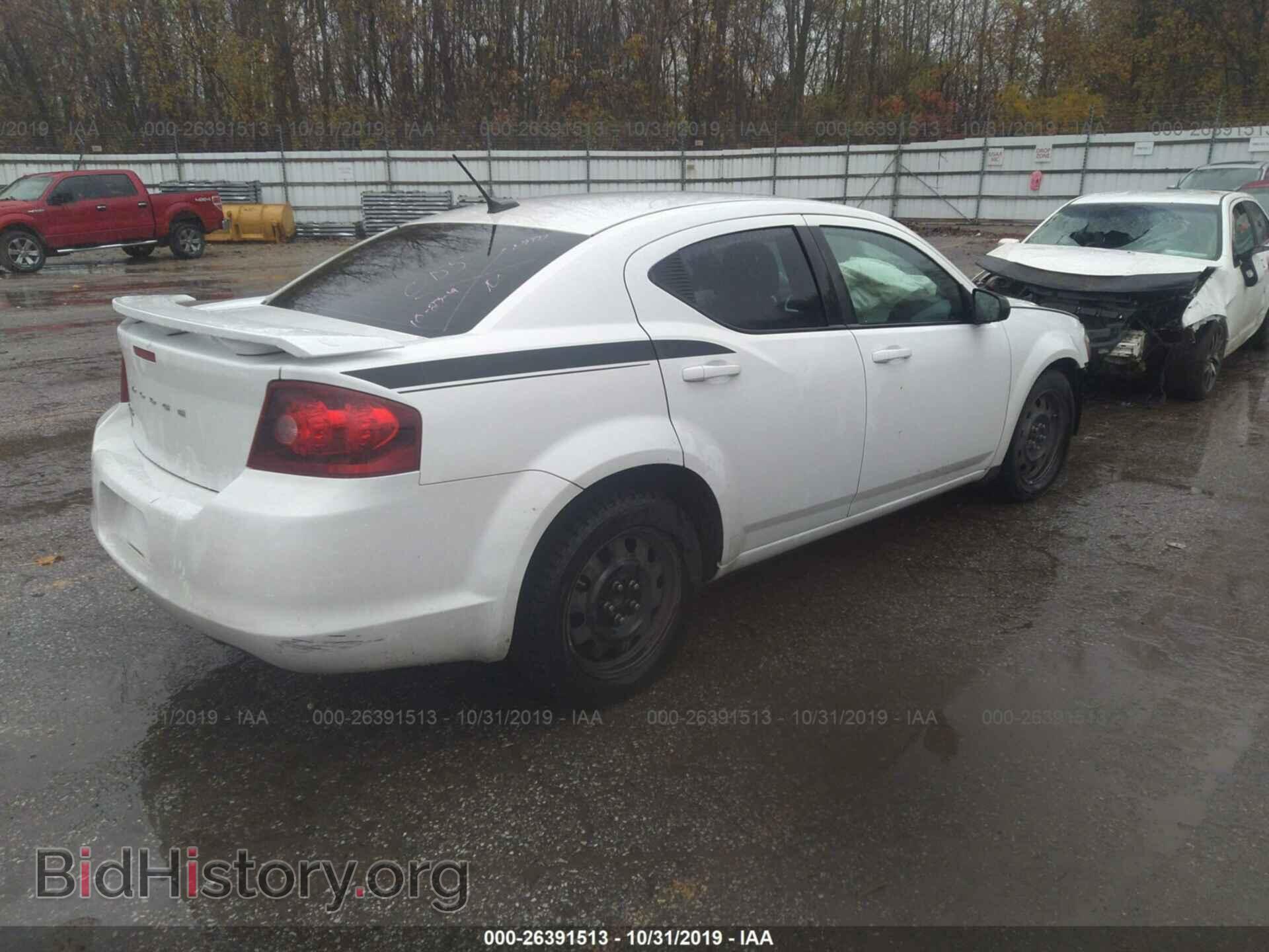 2012 DODGE AVENGER - VIN: 1C3CDZAB4CN270155 - Фото 4