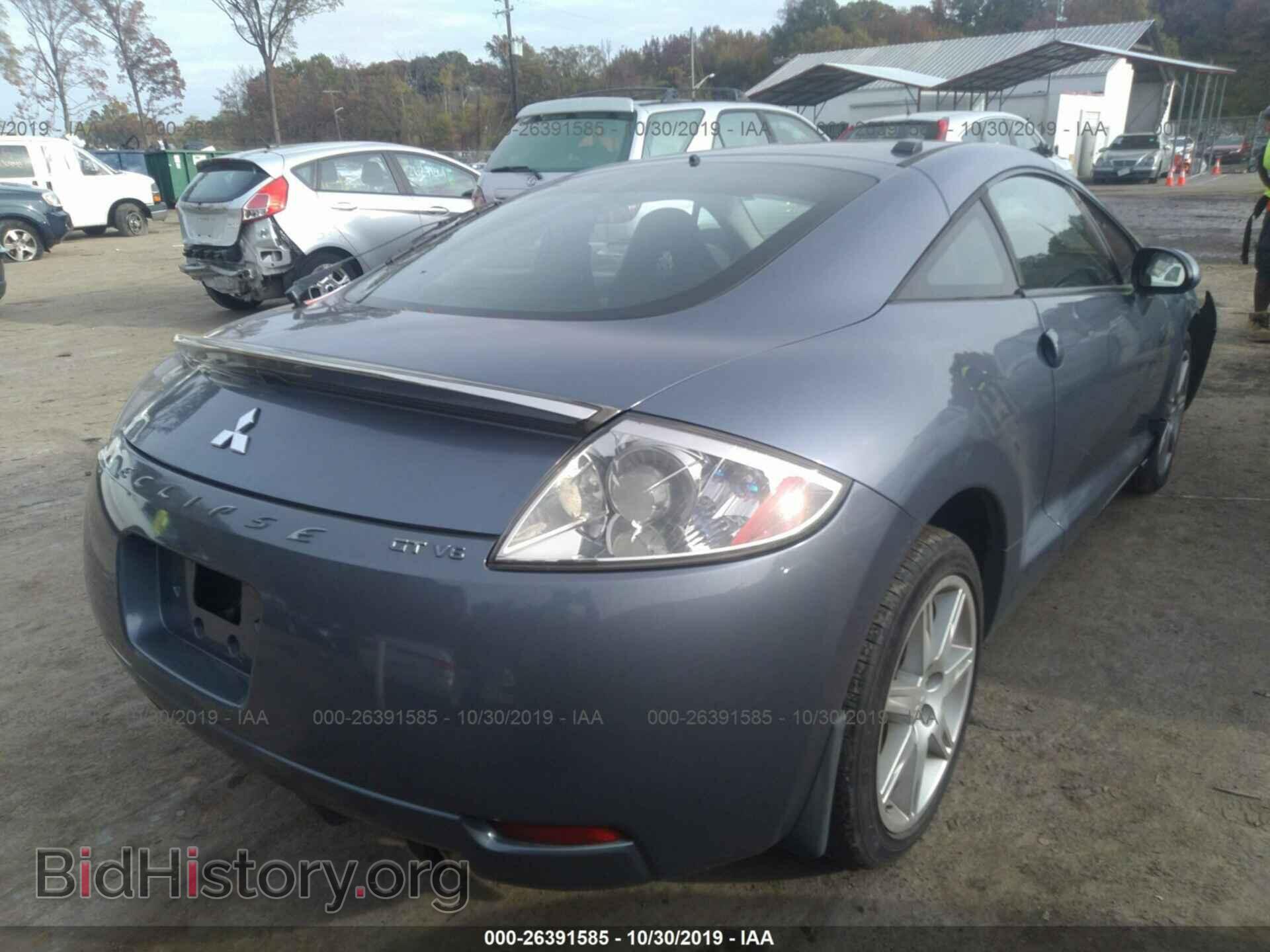 2008 MITSUBISHI ECLIPSE - VIN: 4A3AK34T38E010828 - Фото 4