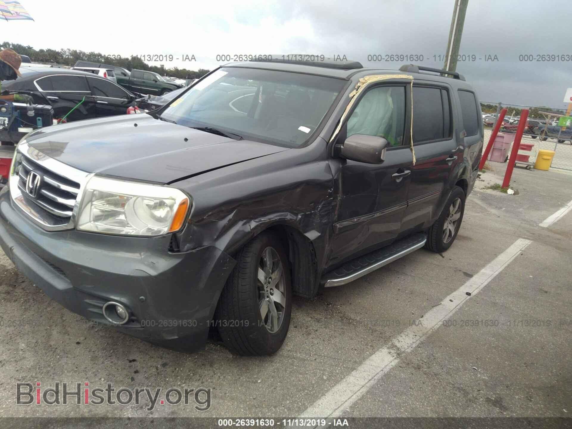 2012 HONDA PILOT - VIN: 5FNYF3H92CB016471 - Фото 2