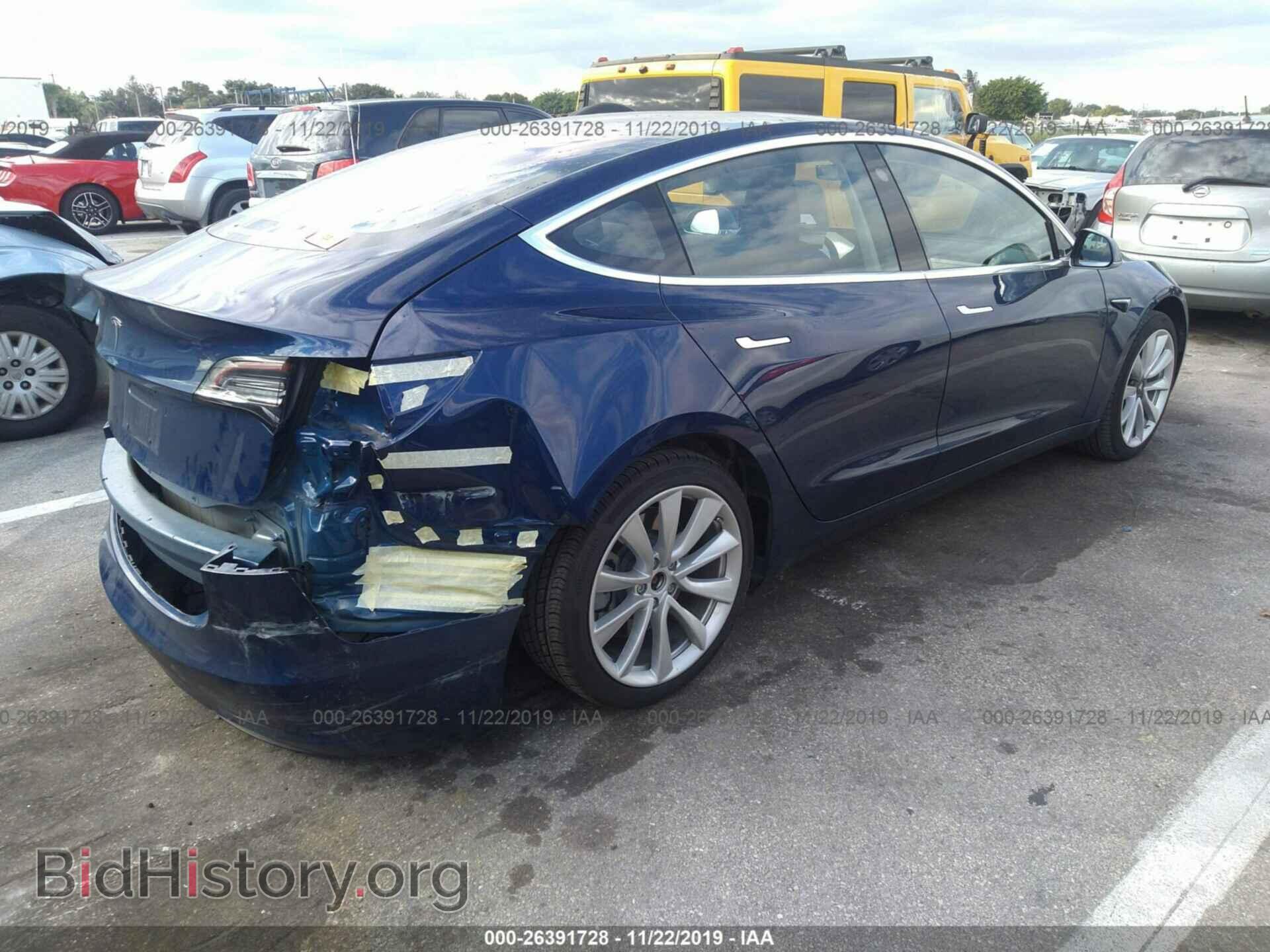 2018 TESLA MODEL 3 - VIN: 5YJ3E1EA5JF013741 - Фото 4