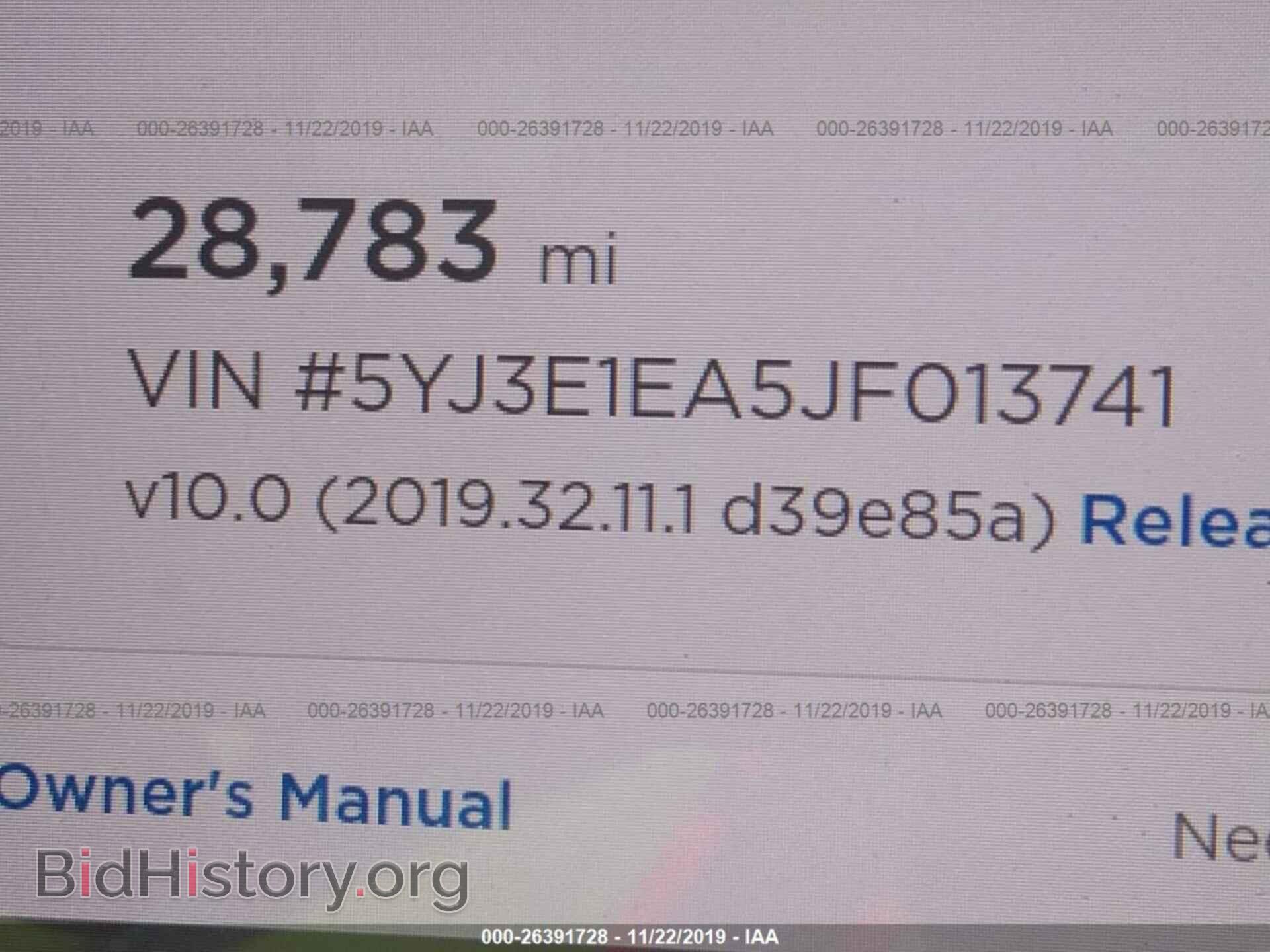 2018 TESLA MODEL 3 - VIN: 5YJ3E1EA5JF013741 - Фото 7