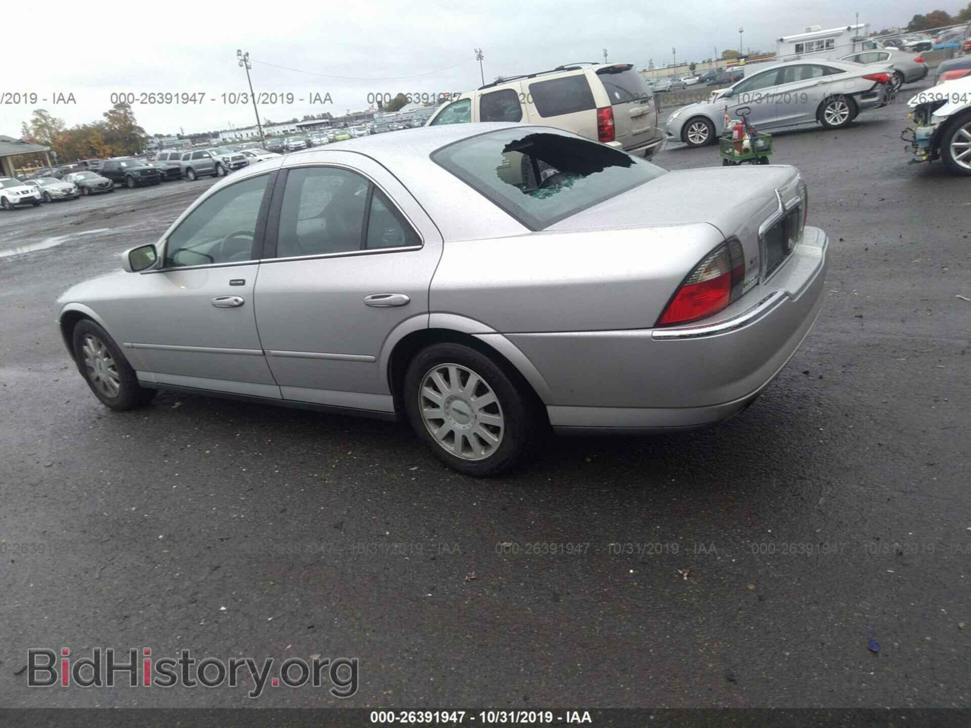 2004 LINCOLN LS - VIN: 1LNHM86S14Y626075 - Фото 3