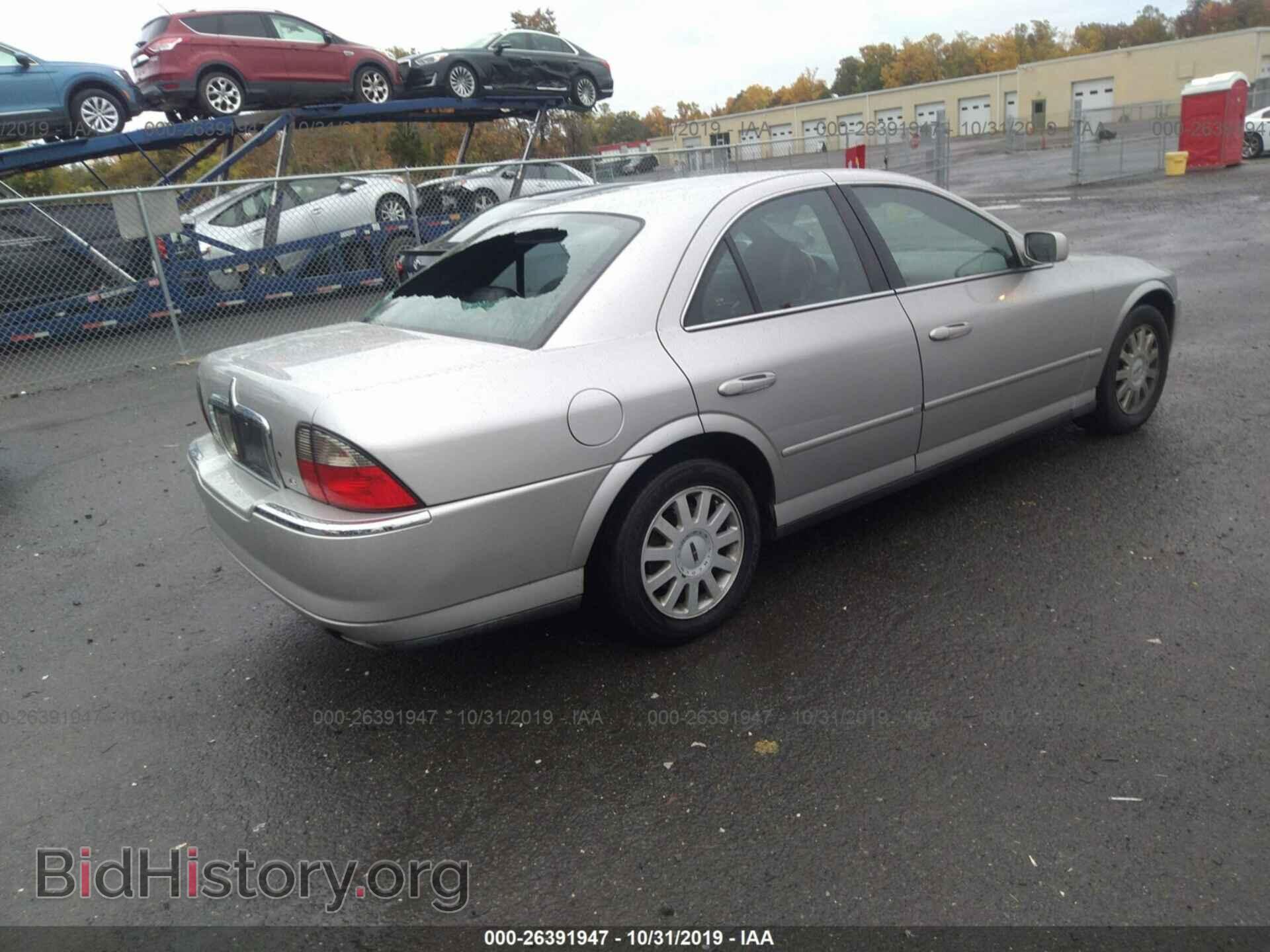 2004 LINCOLN LS - VIN: 1LNHM86S14Y626075 - Фото 4