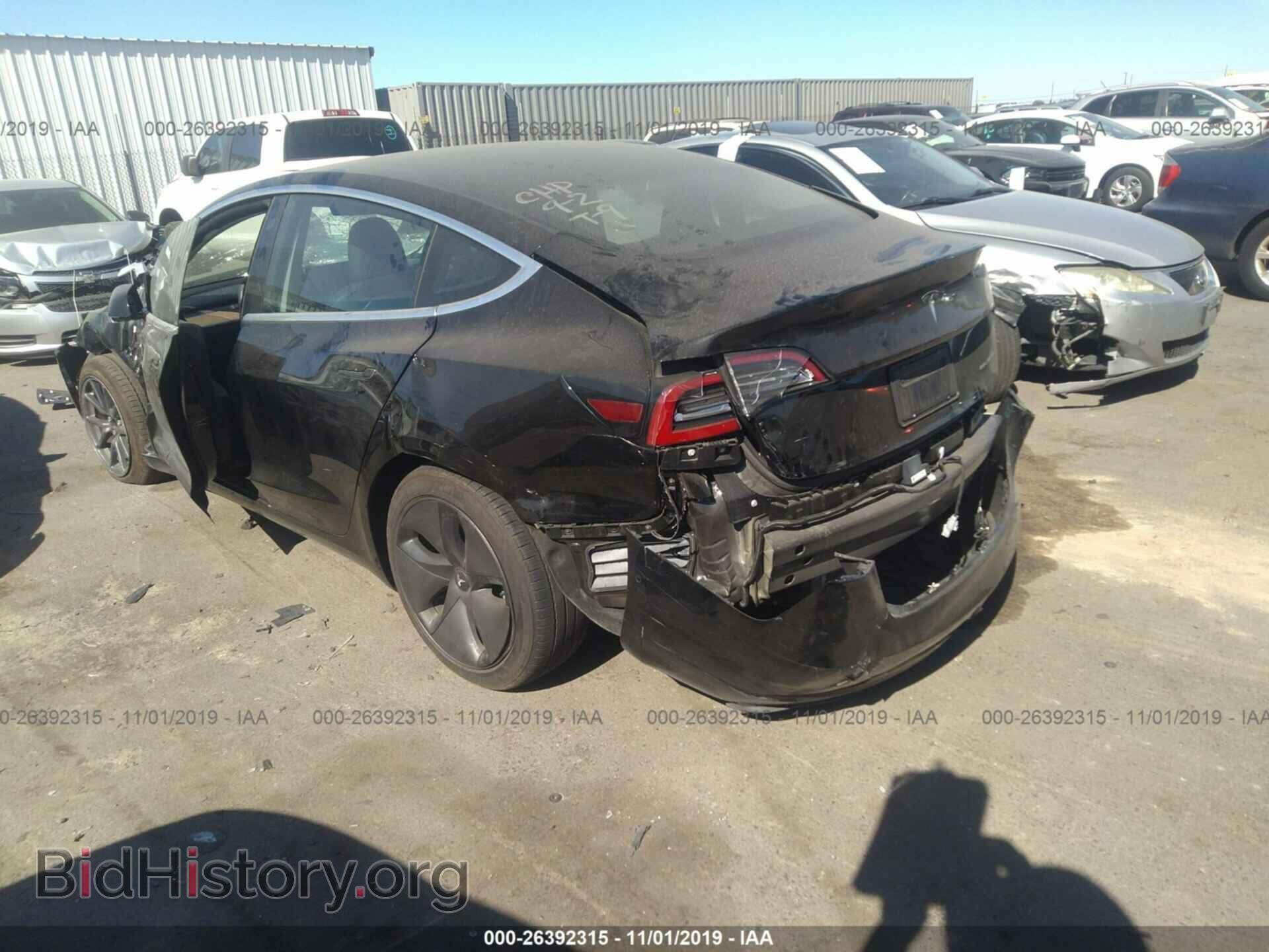 2019 TESLA MODEL 3 - VIN: 5YJ3E1EB7KF208685 - Фото 3