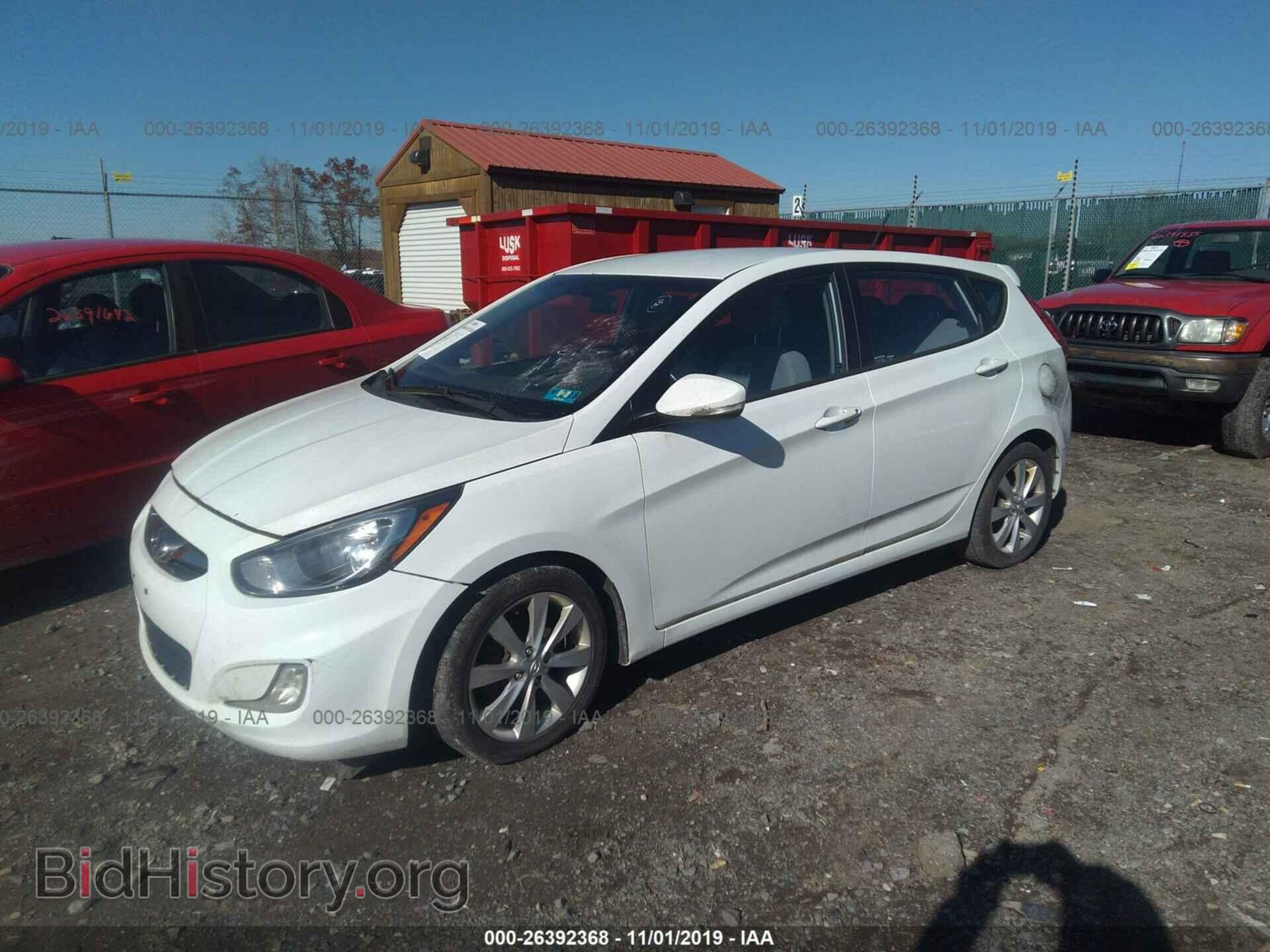 2013 HYUNDAI ACCENT - VIN: KMHCU5AEXDU137580 - Фото 2