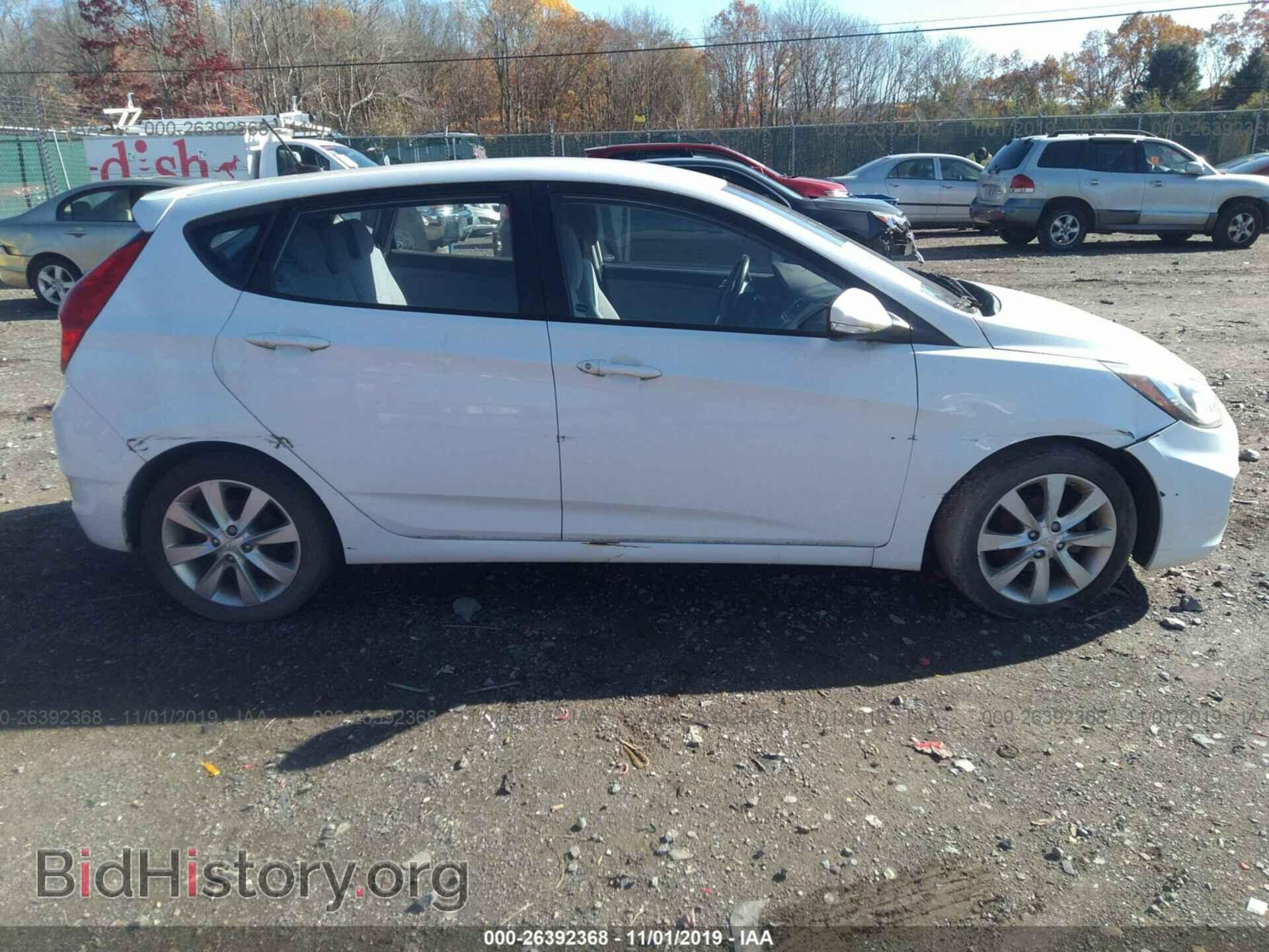2013 HYUNDAI ACCENT - VIN: KMHCU5AEXDU137580 - Фото 6