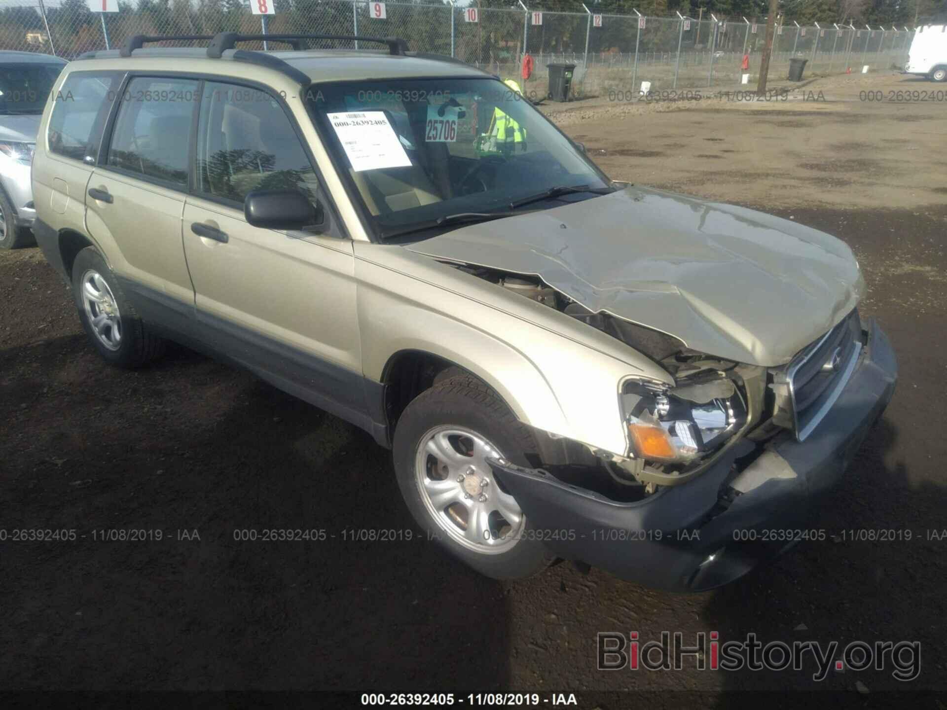 Photo JF1SG63683H733786 - SUBARU FORESTER 2003