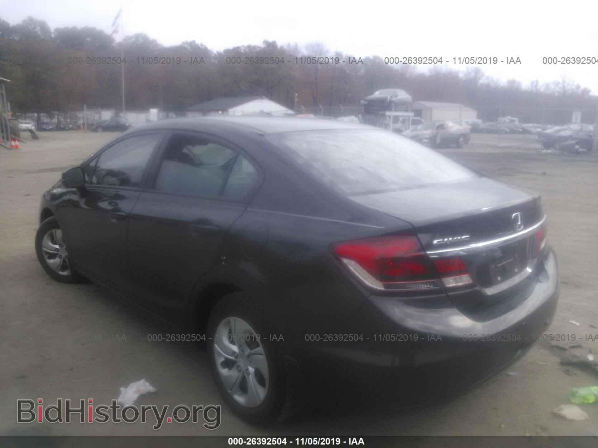 2013 HONDA CIVIC - VIN: 19XFB2F54DE209368 - Фото 3