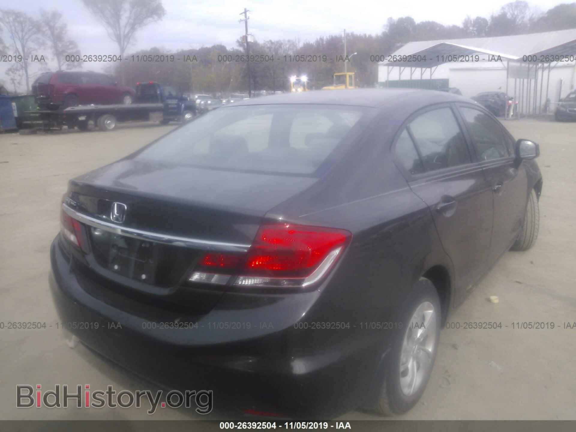 2013 HONDA CIVIC - VIN: 19XFB2F54DE209368 - Фото 4