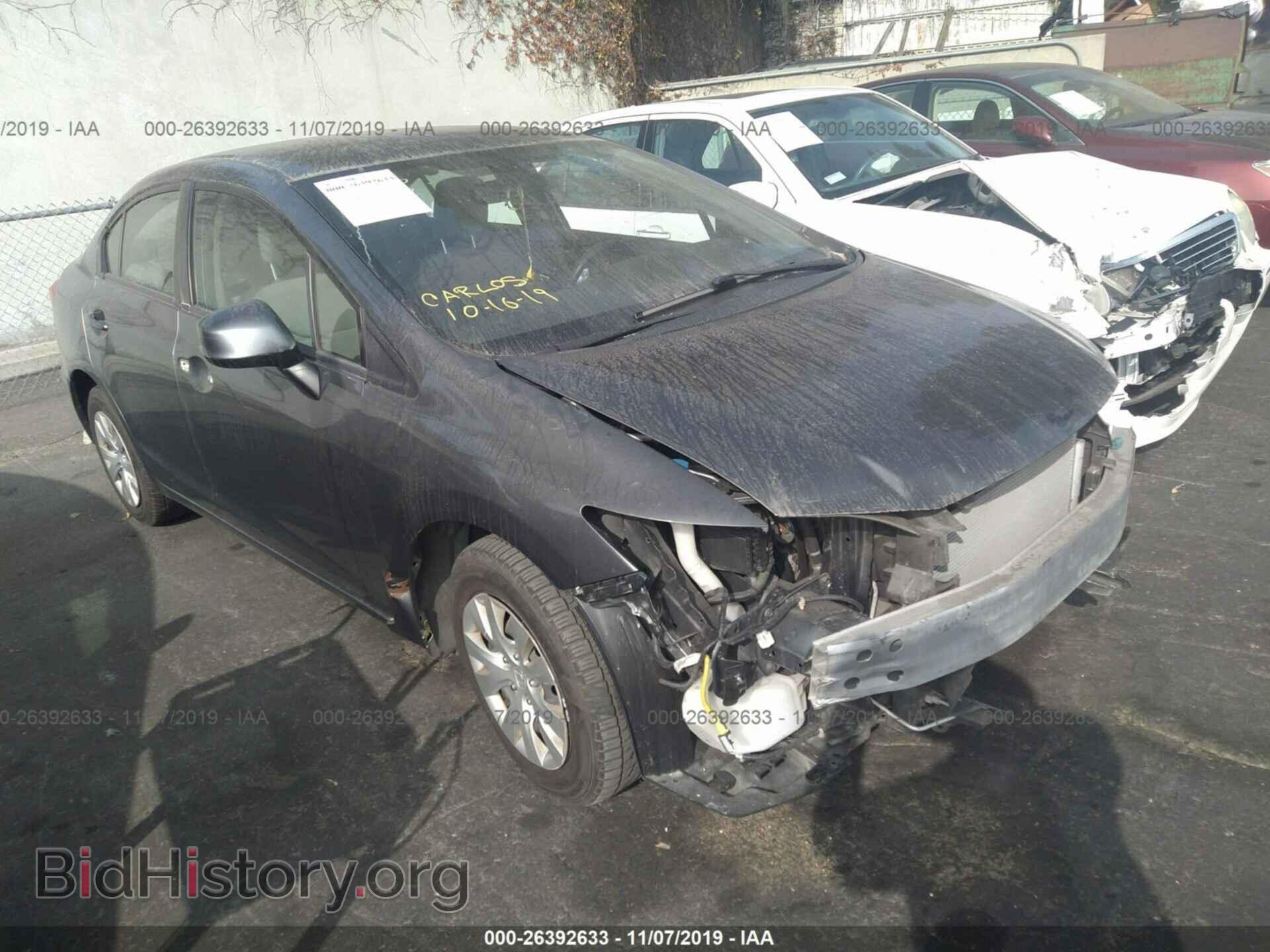 Фотография JHMFB2F55CS005205 - HONDA CIVIC 2012