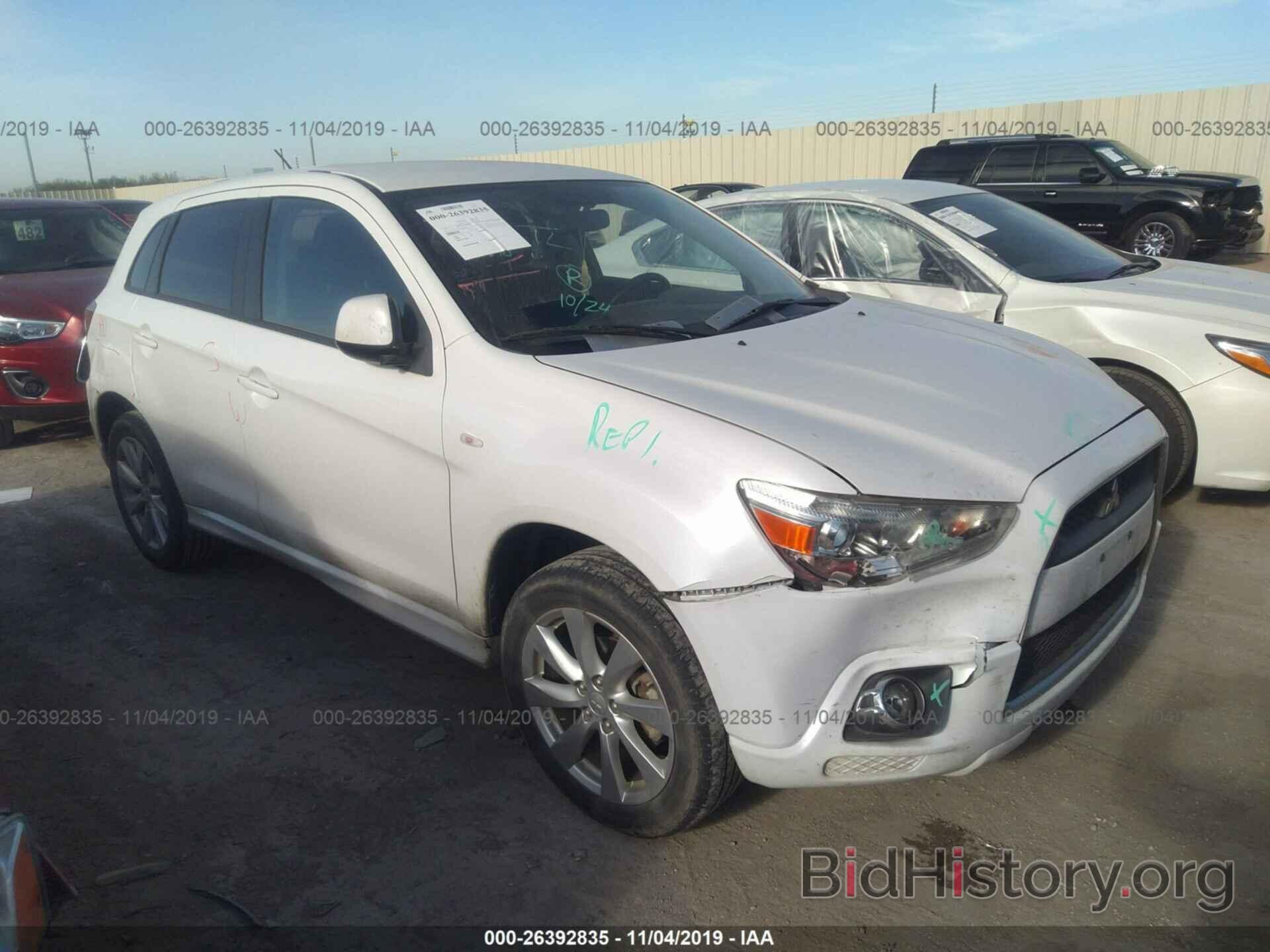 Photo JA4AP4AU0CZ001569 - MITSUBISHI OUTLANDER SPORT 2012