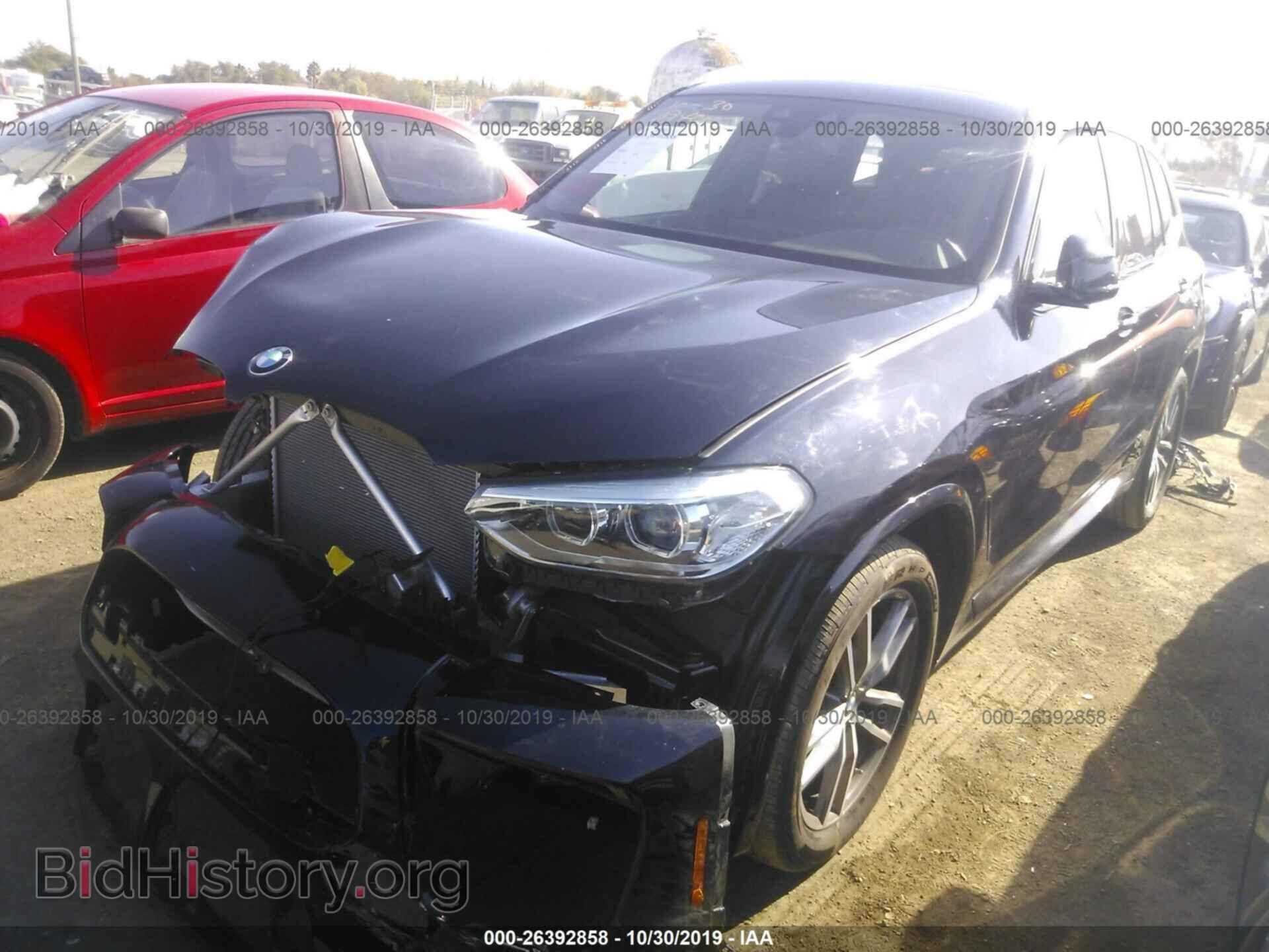 2019 BMW X3 - VIN: 5UXTR7C52KLE93430 - Фото 2