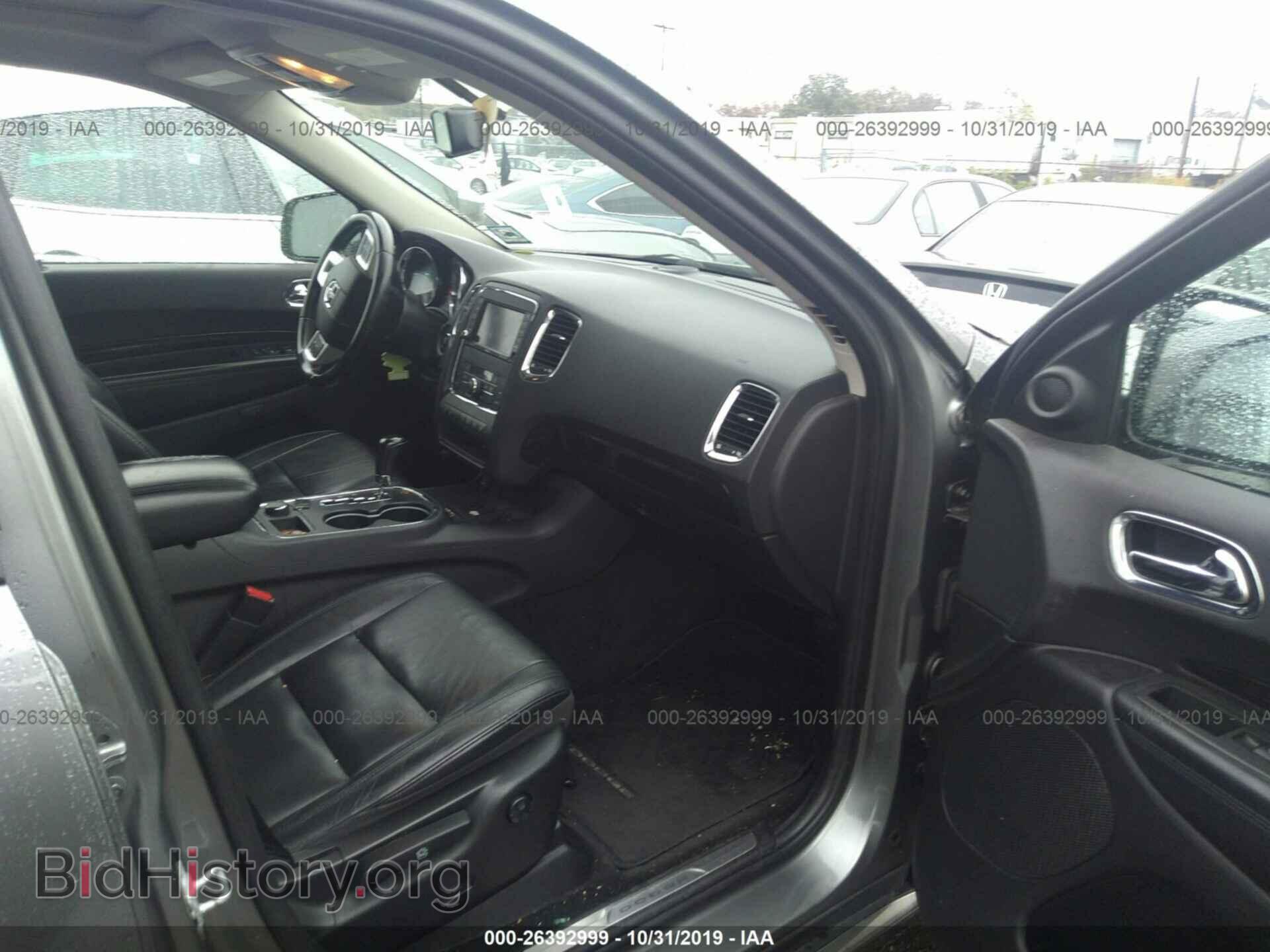 2012 DODGE DURANGO - VIN: 1C4SDJDT2CC309320 - Photo 5