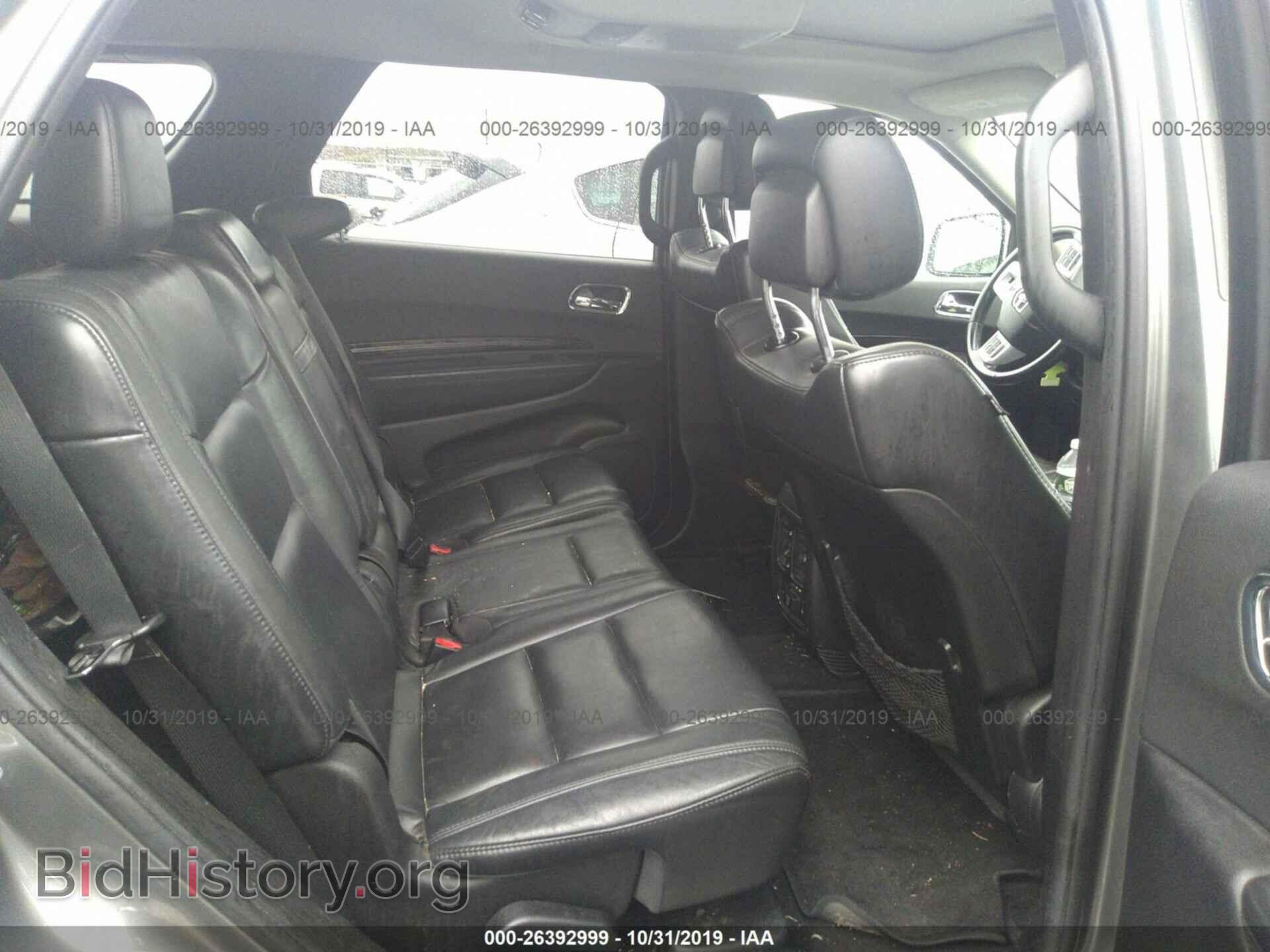 2012 DODGE DURANGO - VIN: 1C4SDJDT2CC309320 - Photo 8