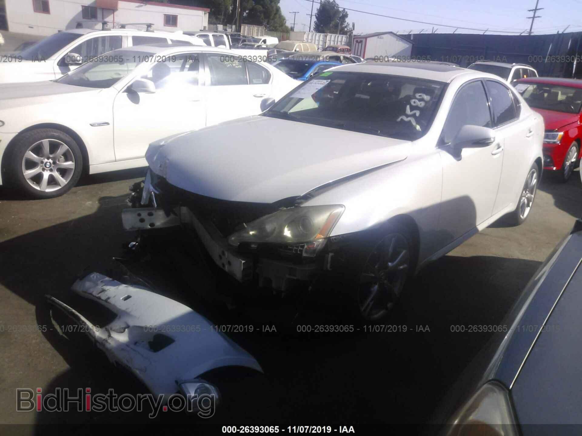 2009 LEXUS IS - VIN: JTHBK262795102465 - Фото 2