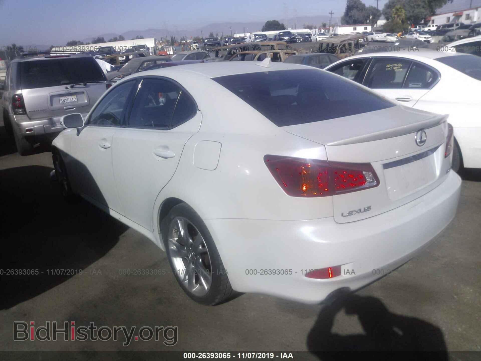 2009 LEXUS IS - VIN: JTHBK262795102465 - Фото 3