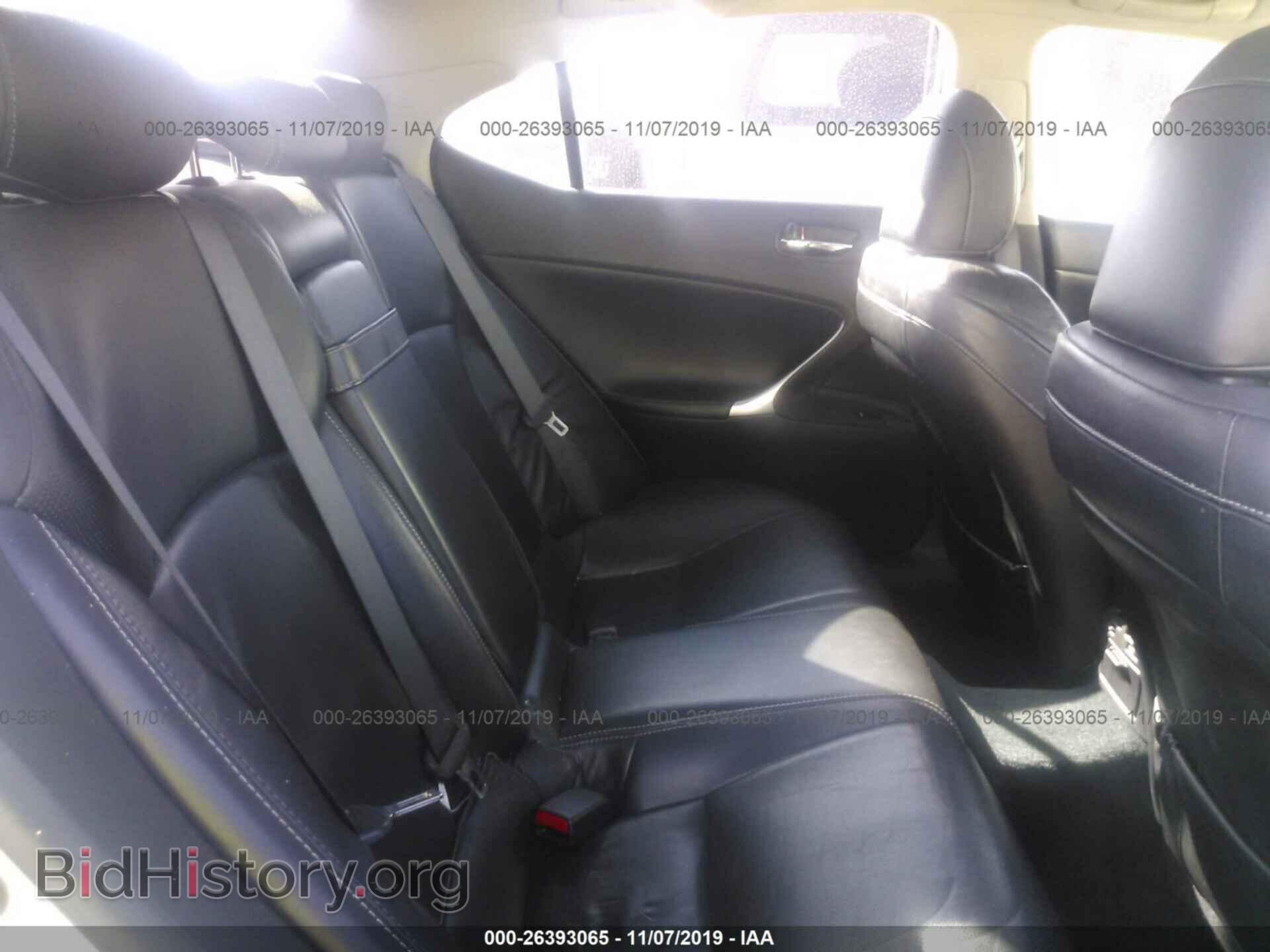 2009 LEXUS IS - VIN: JTHBK262795102465 - Фото 8