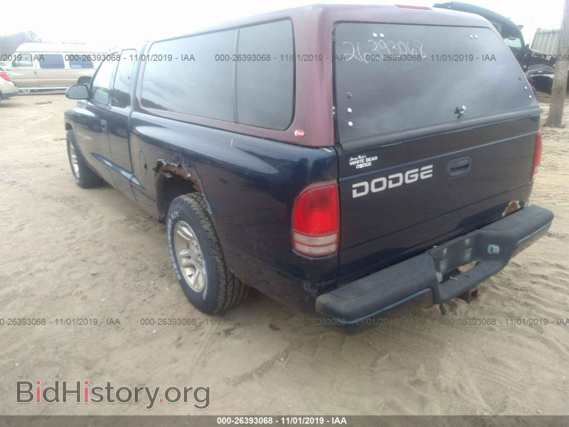 2001 DODGE DAKOTA - VIN: 1B7GL22X91S297917 - Фото 3