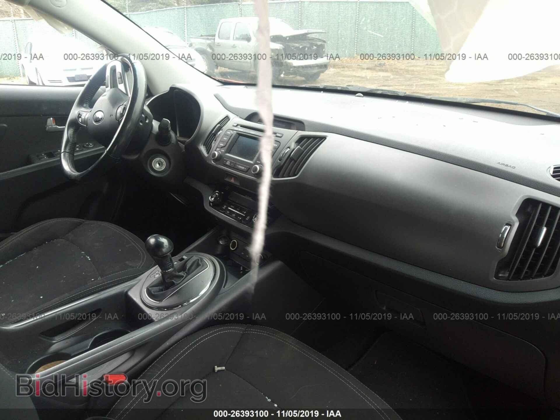 2013 KIA SPORTAGE - VIN: KNDPC3A25D7366637 - Фото 5