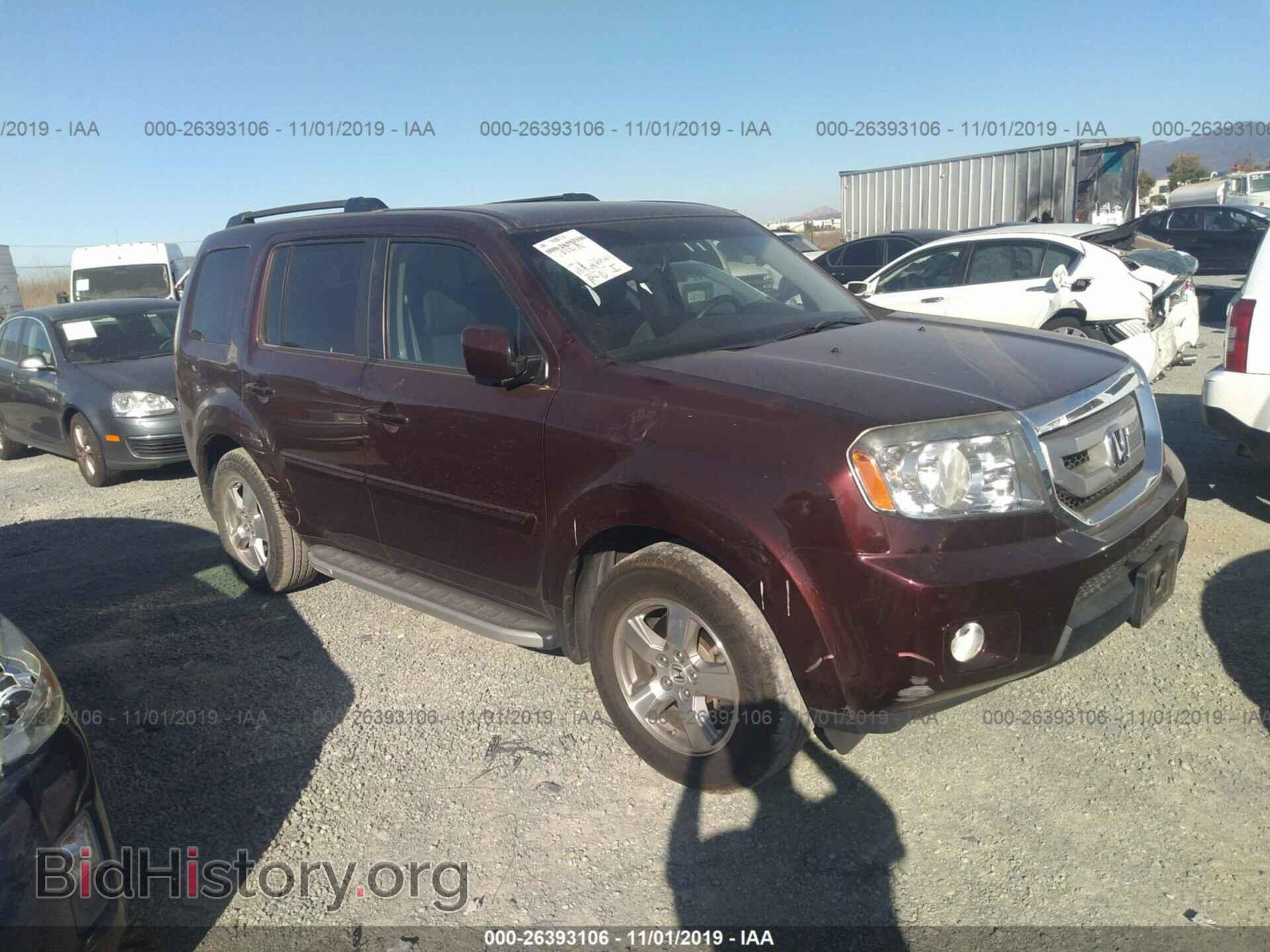 Photo 5FNYF38449B008367 - HONDA PILOT 2009