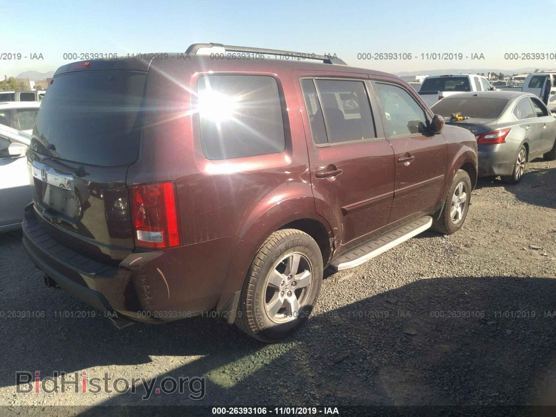 2009 HONDA PILOT - VIN: 5FNYF38449B008367 - Фото 4