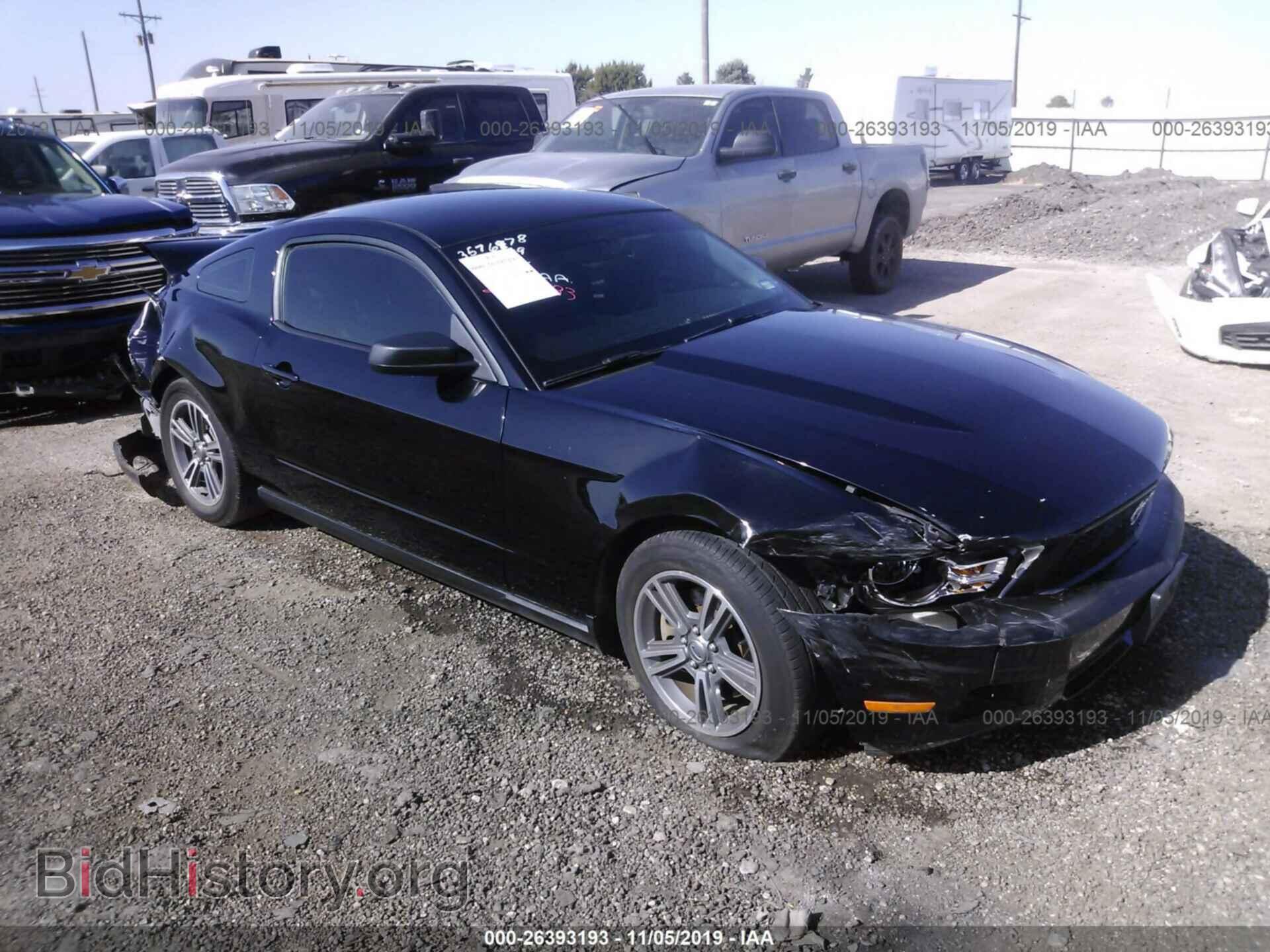 Фотография 1ZVBP8AM7C5211530 - FORD MUSTANG 2012