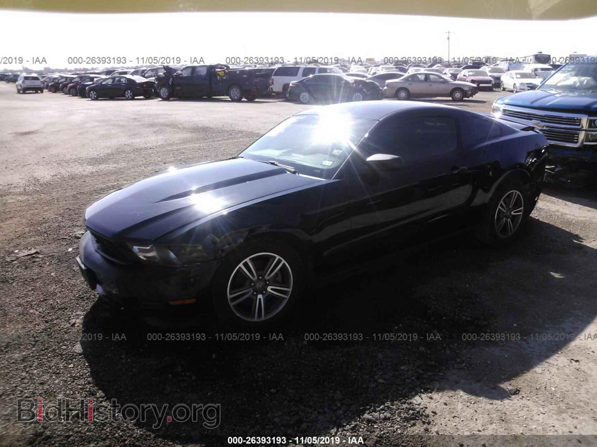 2012 FORD MUSTANG - VIN: 1ZVBP8AM7C5211530 - Фото 2
