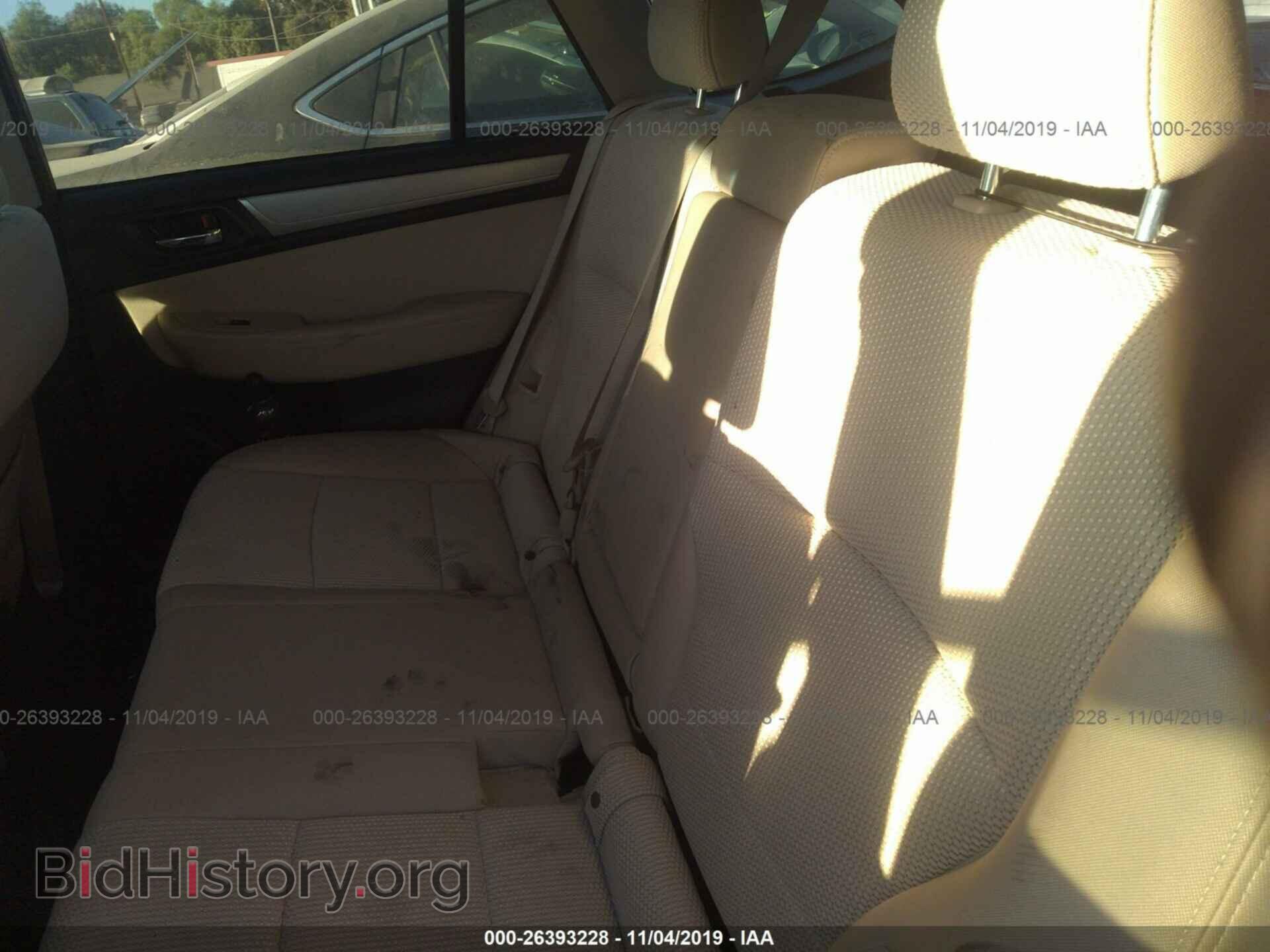 2015 SUBARU OUTBACK - VIN: 4S4BSAHC4F3358664 - Фото 8