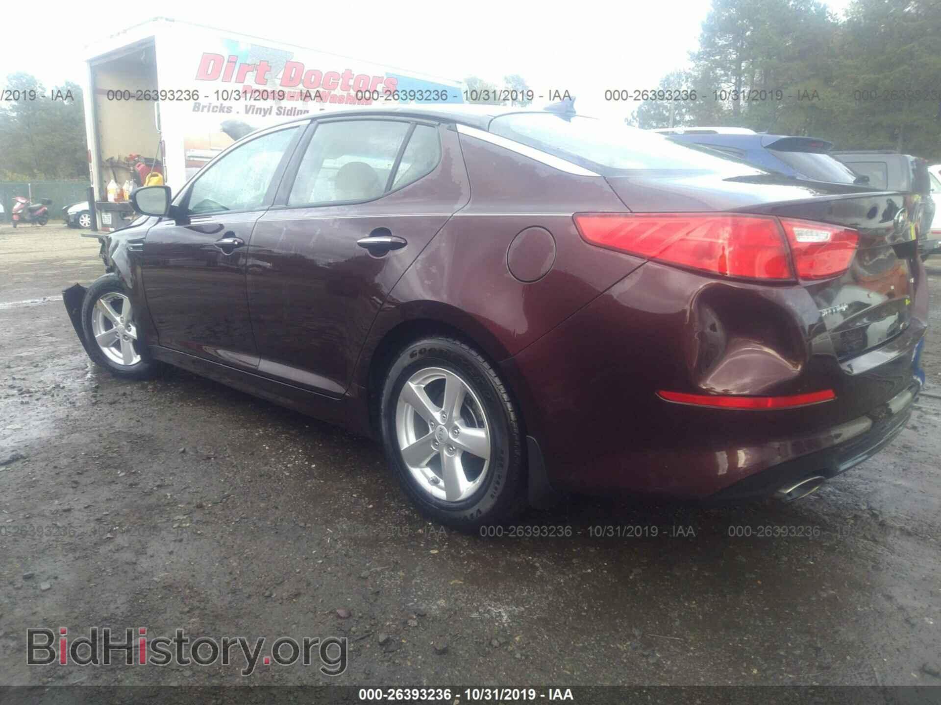 2015 KIA OPTIMA - VIN: 5XXGM4A75FG490433 - Фото 3