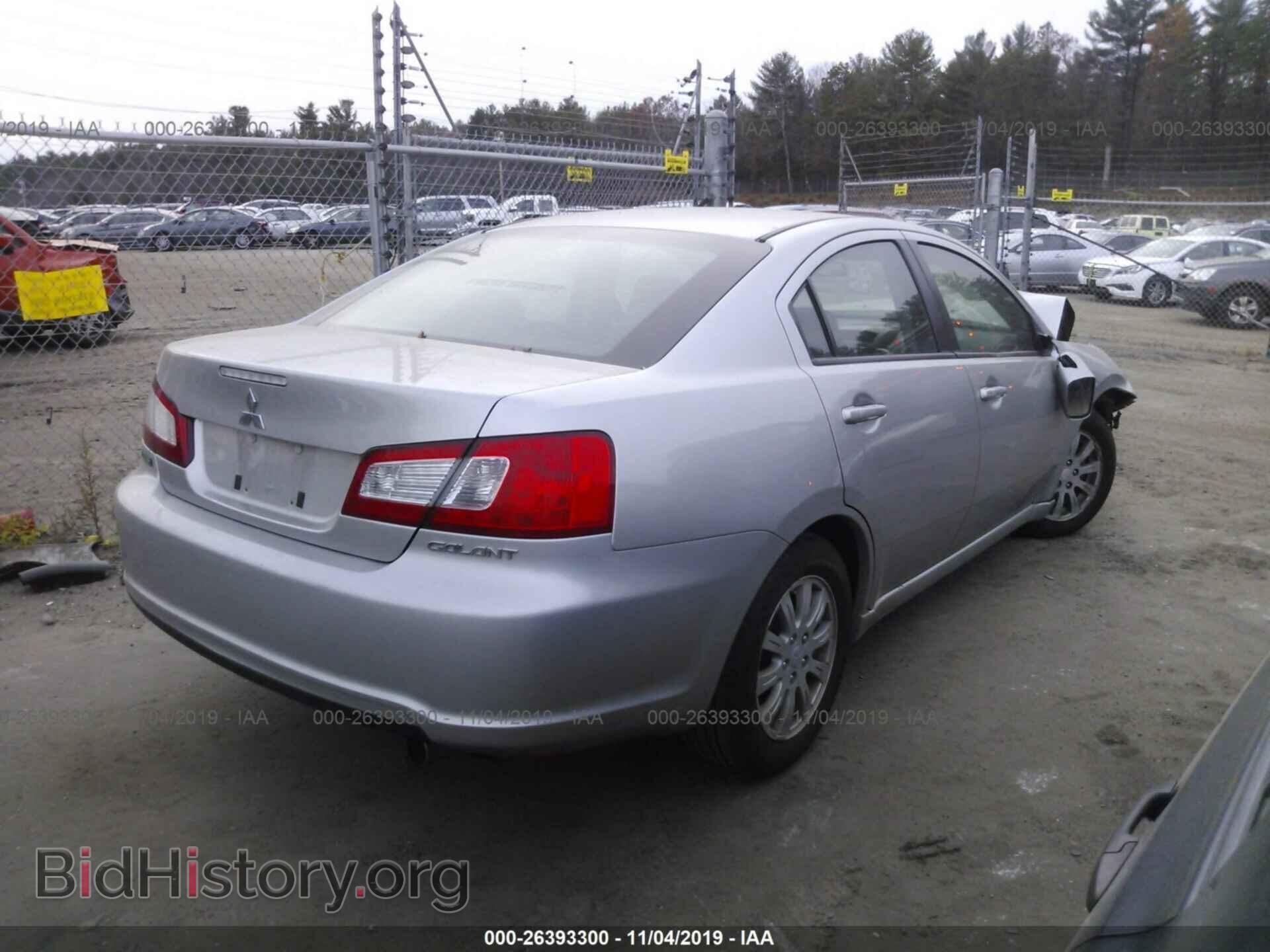 2012 MITSUBISHI GALANT - VIN: 4A32B2FF9CE021606 - Фото 4