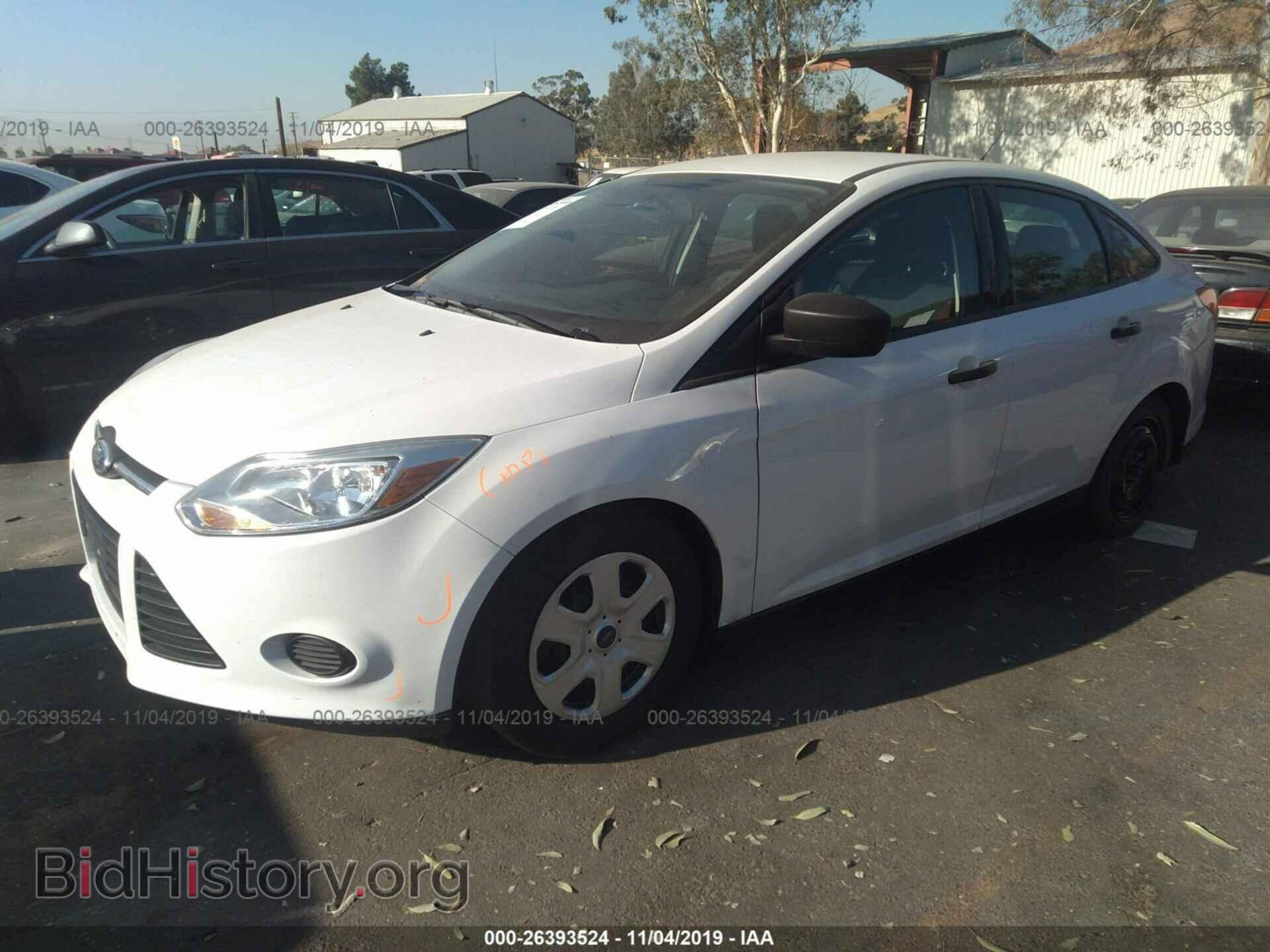 2014 FORD FOCUS - VIN: 1FADP3E28EL357625 - Фото 2