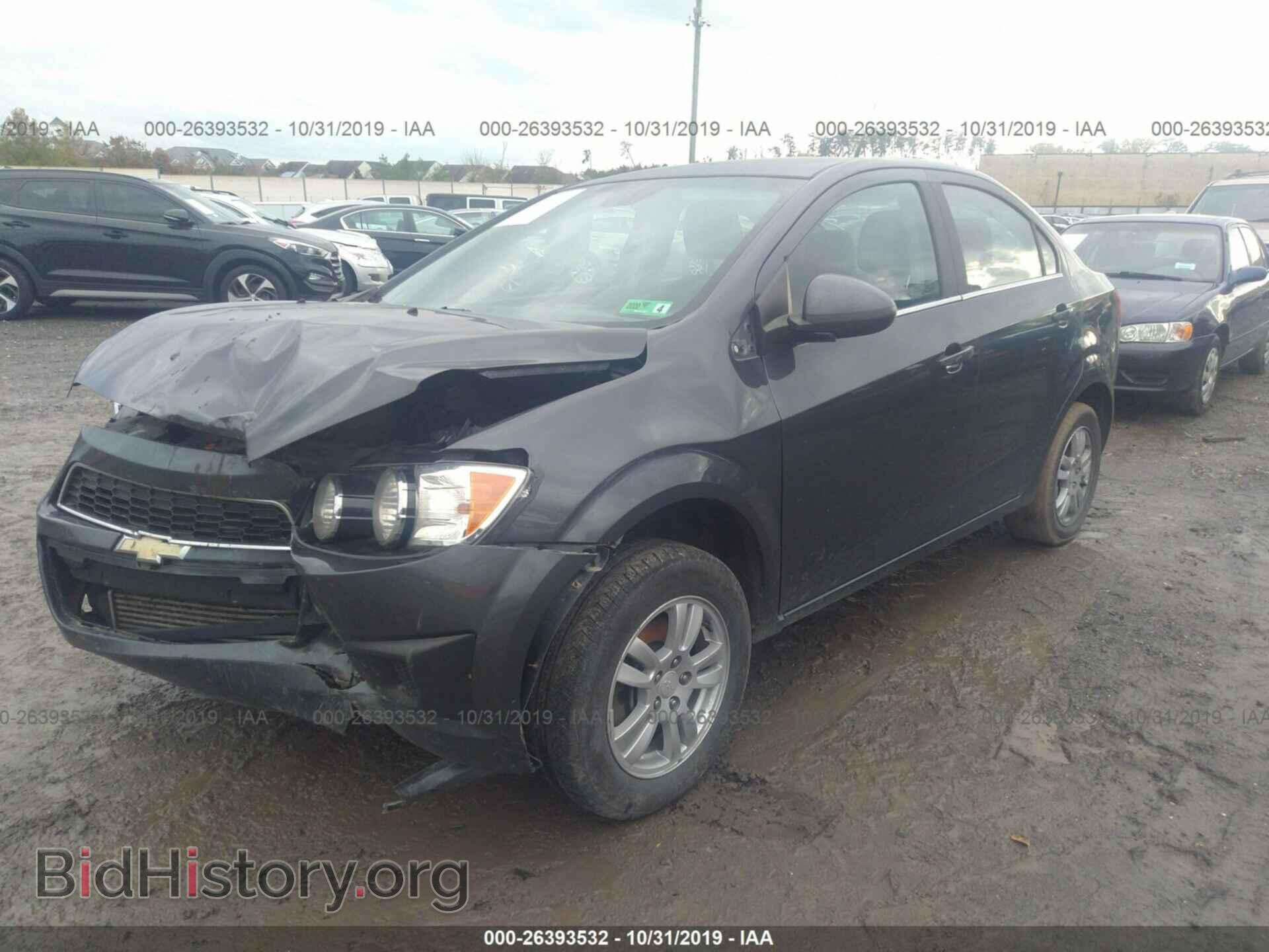 2012 CHEVROLET SONIC - VIN: 1G1JD5SB0C4216201 - Фото 2