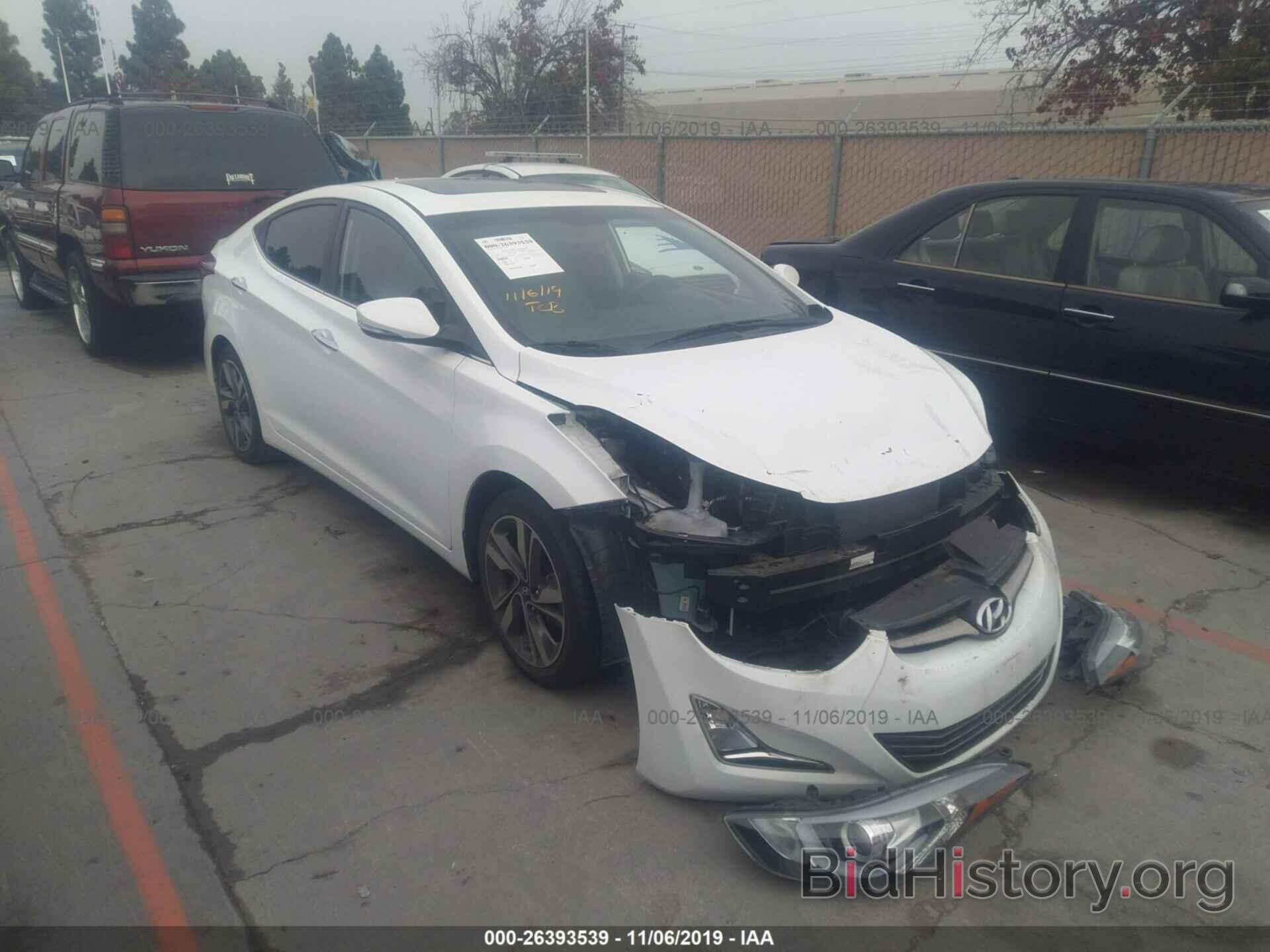 Photo 5NPDH4AE4EH495700 - HYUNDAI ELANTRA 2014