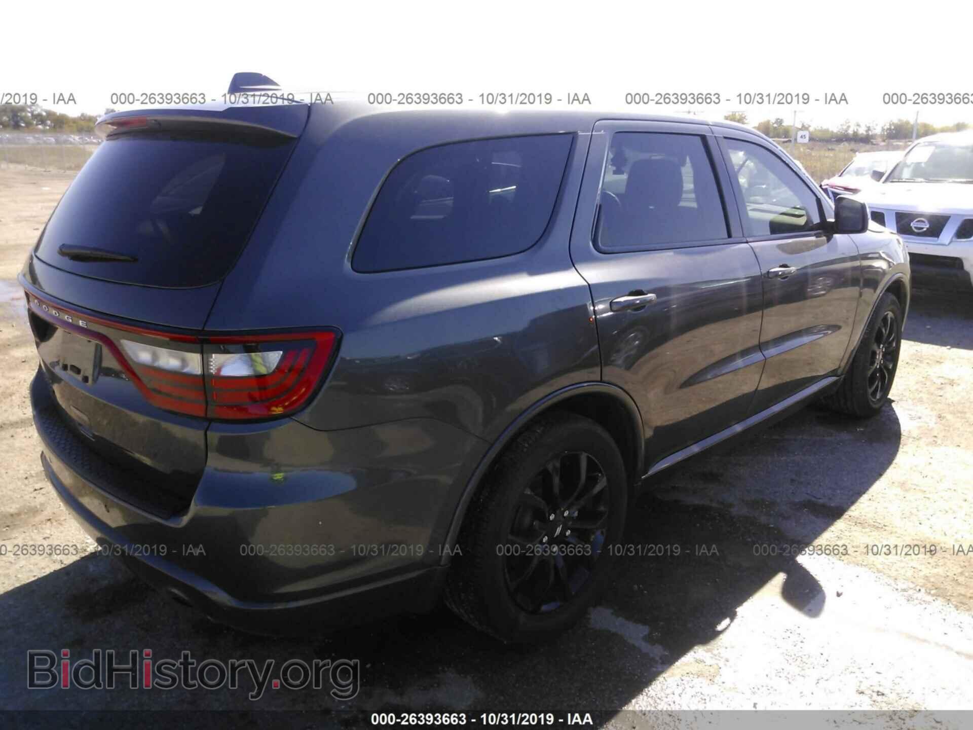 2019 DODGE DURANGO - VIN: 1C4RDHAG7KC535060 - Фото 4