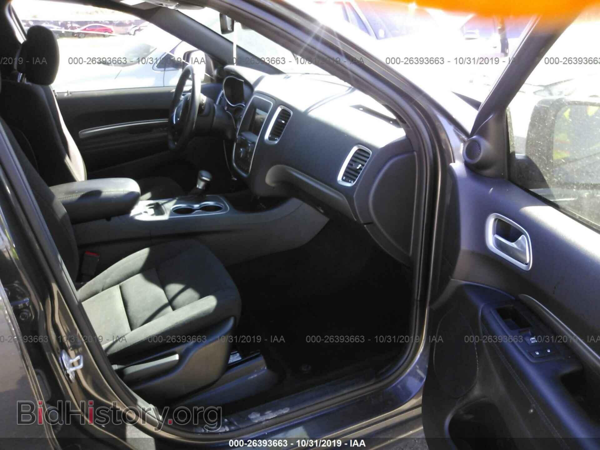 2019 DODGE DURANGO - VIN: 1C4RDHAG7KC535060 - Фото 5