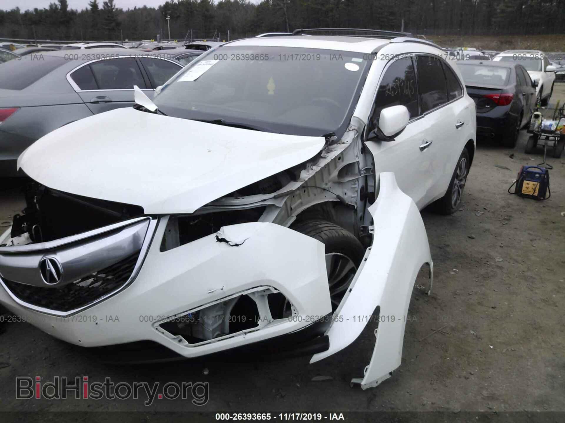 2015 ACURA MDX - VIN: 5FRYD4H69FB011918 - Фото 2
