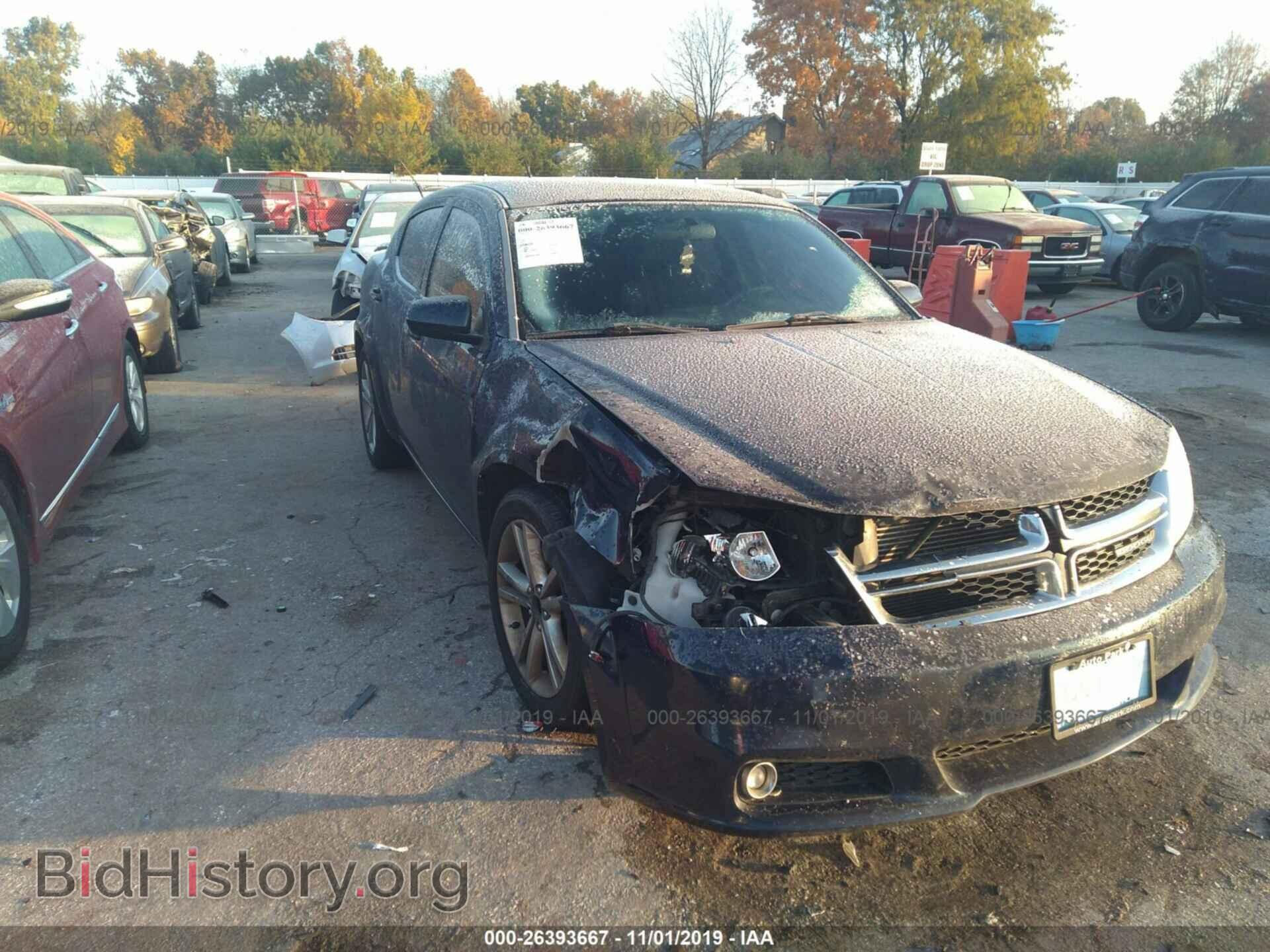 Photo 1C3CDZCB1EN102652 - DODGE AVENGER 2014