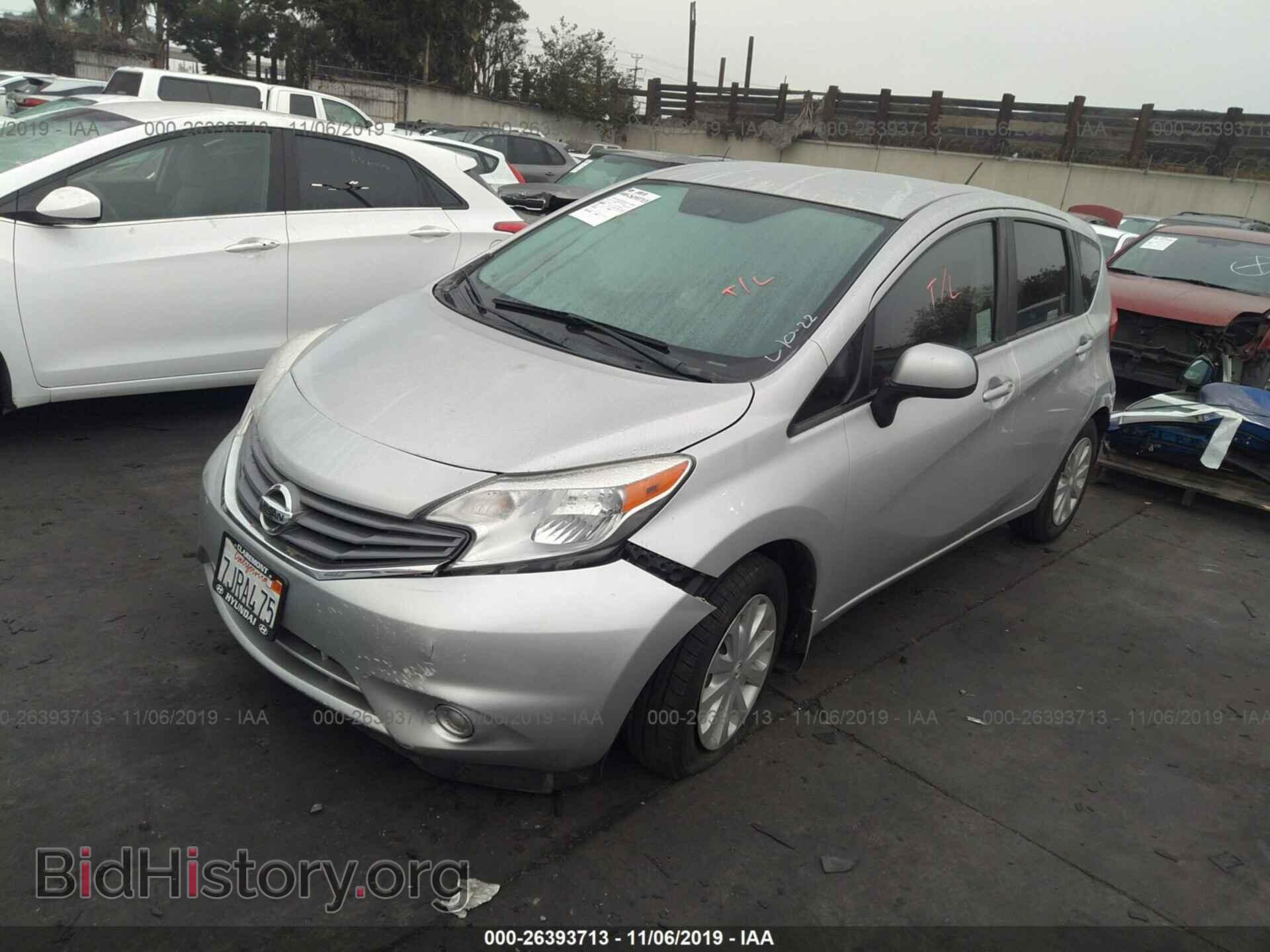 2014 NISSAN VERSA NOTE - VIN: 3N1CE2CP7EL437574 - Фото 2