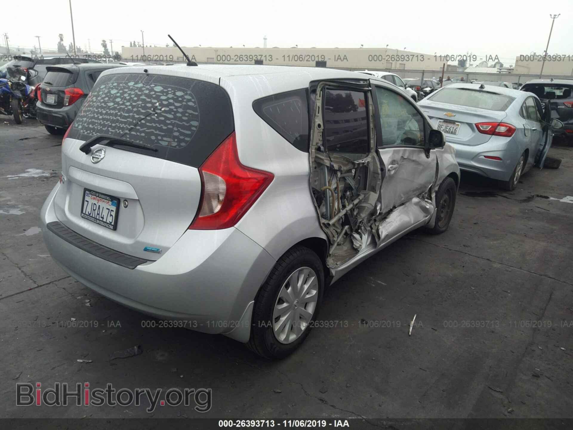 2014 NISSAN VERSA NOTE - VIN: 3N1CE2CP7EL437574 - Фото 4