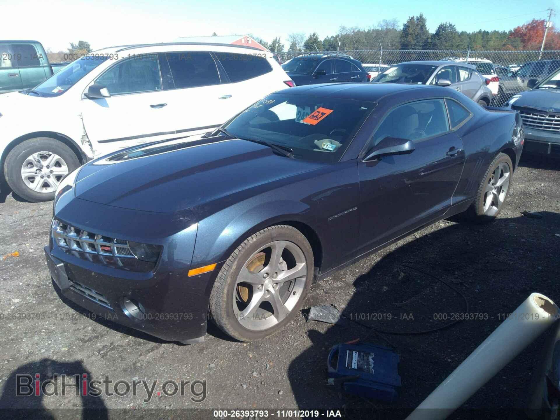 2013 CHEVROLET CAMARO - VIN: 2G1FB1E30D9165824 - Фото 2