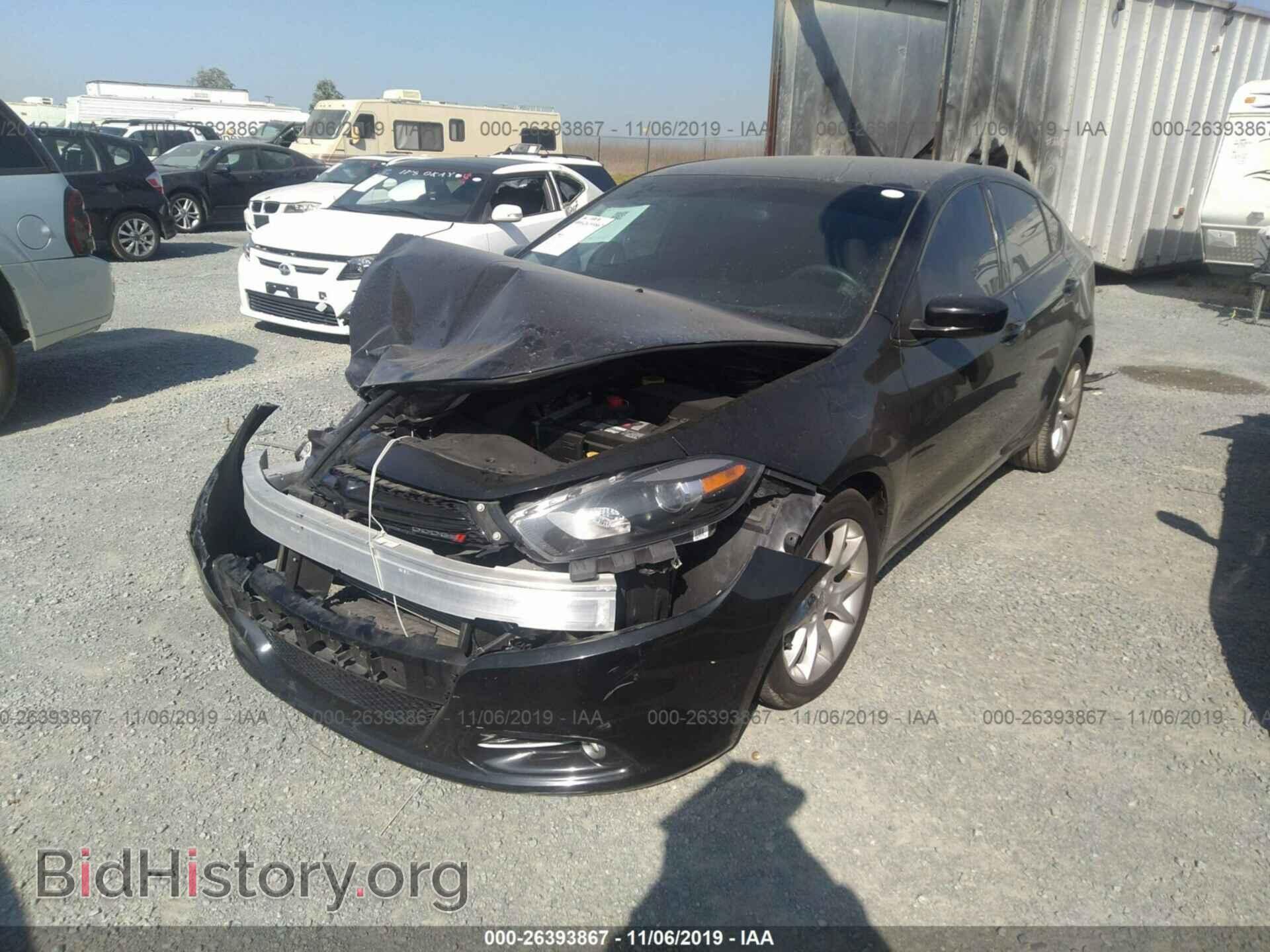 2013 DODGE DART - VIN: 1C3CDFBA4DD307927 - Фото 2