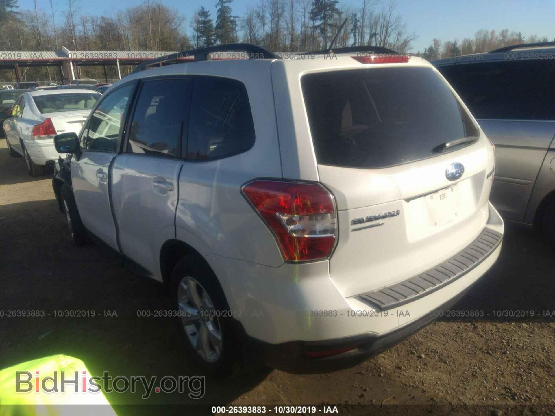 2014 SUBARU FORESTER - VIN: JF2SJAEC0EH444889 - Фото 3